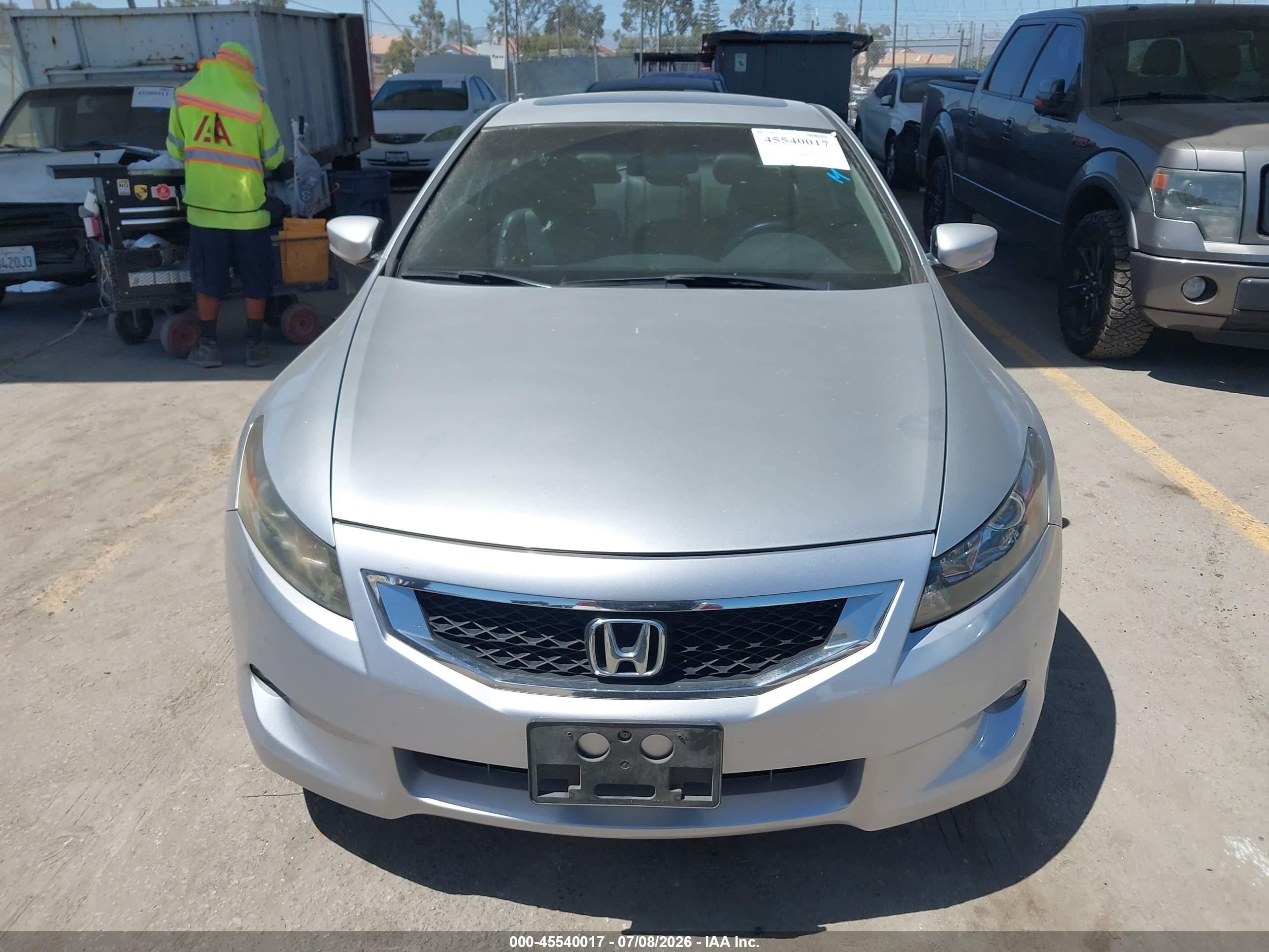 2009 Honda Accord 3.5 Ex-l Silver vin: 1HGCS22899A004398