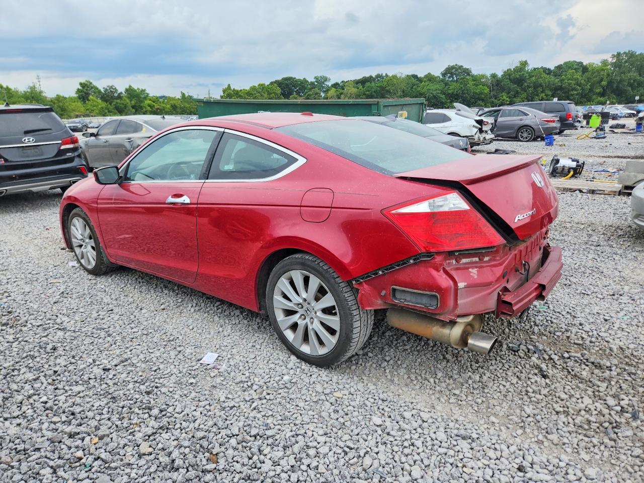 2009 Honda Accord Exl Red vin: 1HGCS22899A005163