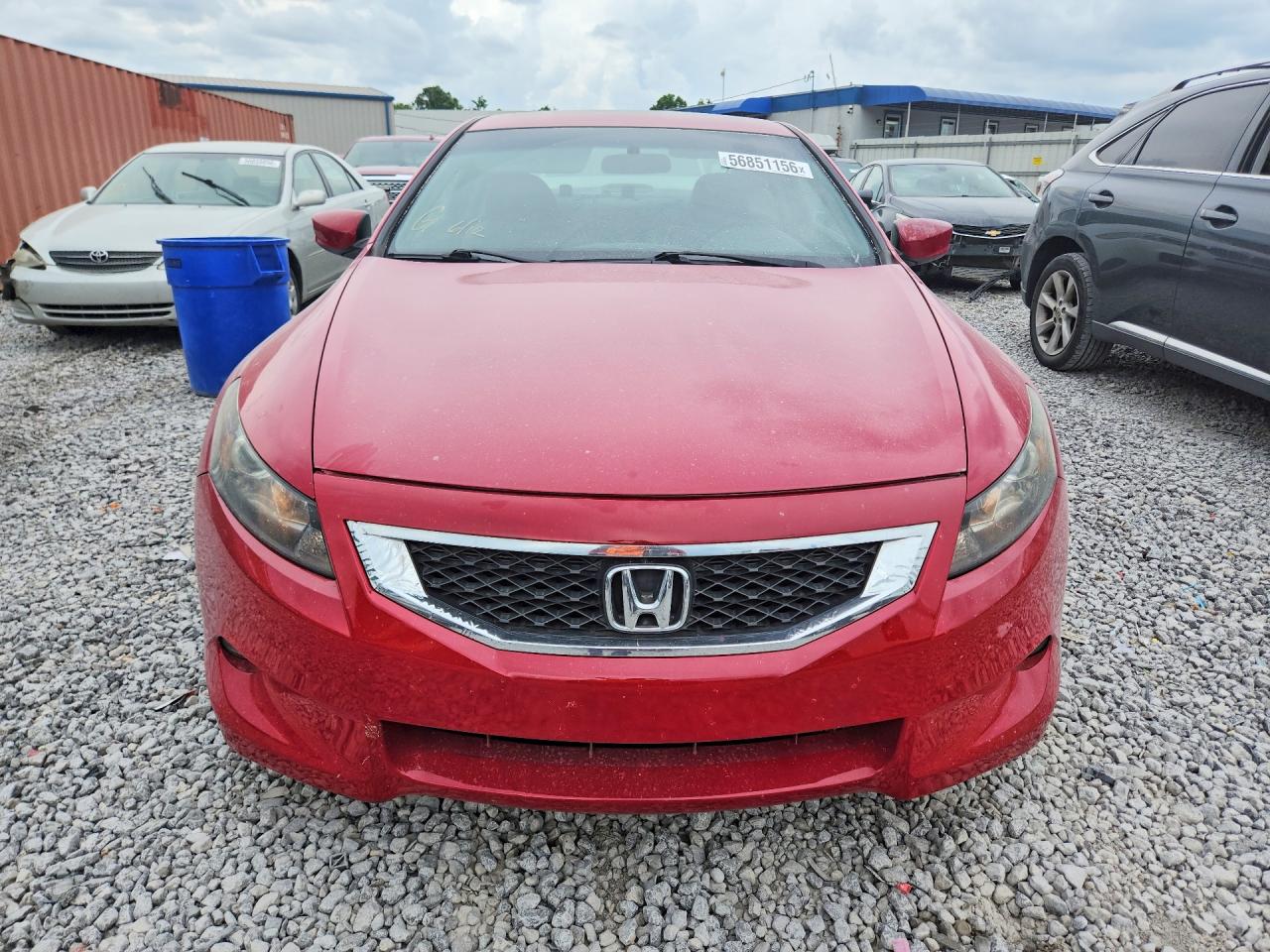 2009 Honda Accord Exl Red vin: 1HGCS22899A005163