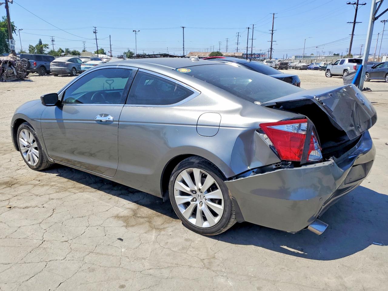 2008 Honda Accord Exl Gray vin: 1HGCS228X8A005025