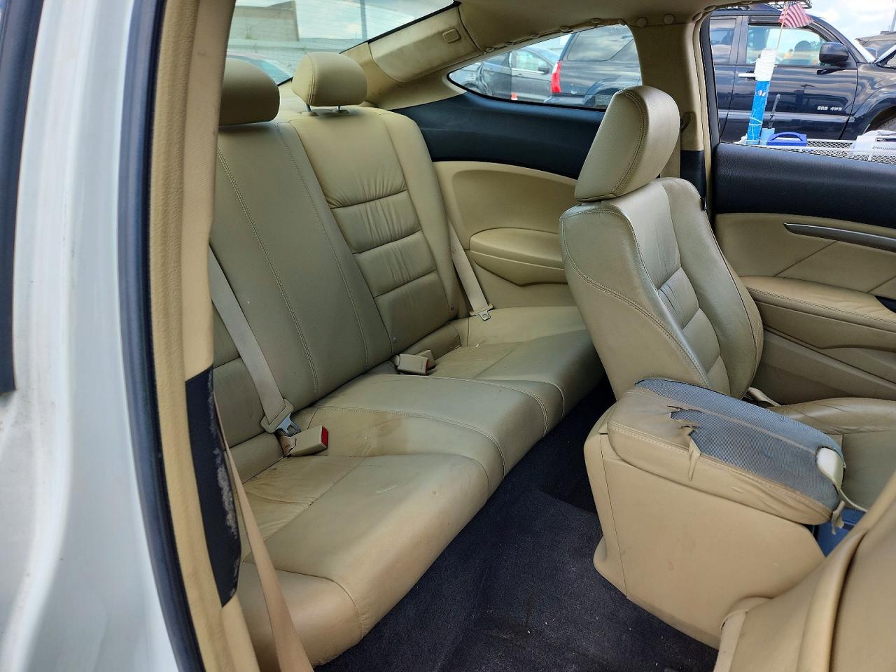2008 Honda Accord Exl White vin: 1HGCS228X8A008362