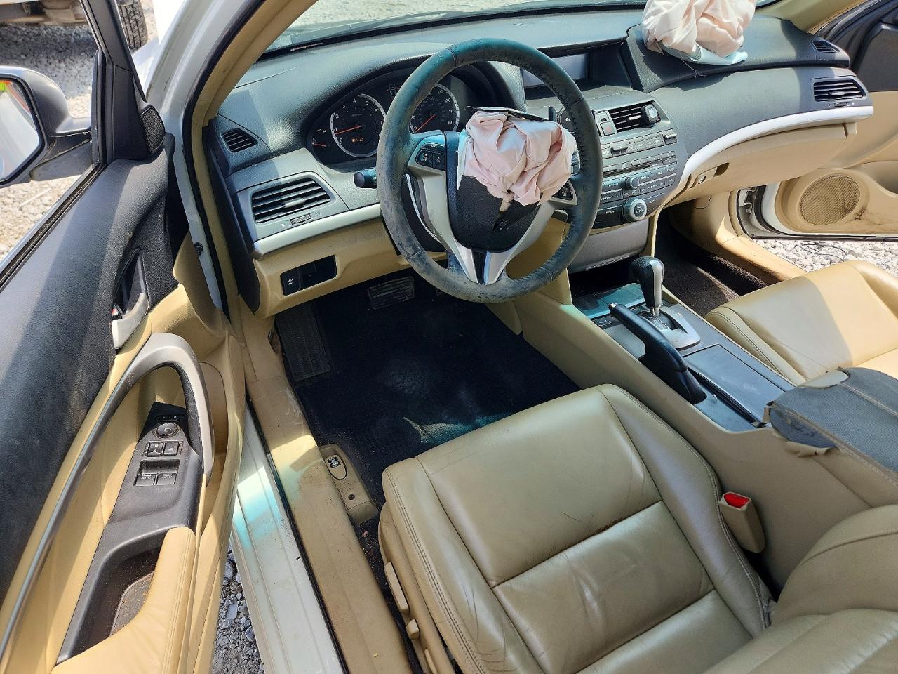 2008 Honda Accord Exl White vin: 1HGCS228X8A008362