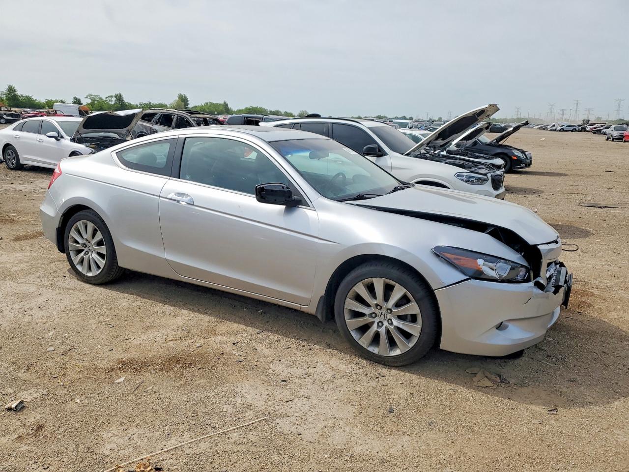 2008 Honda Accord Exl Silver vin: 1HGCS228X8A011486
