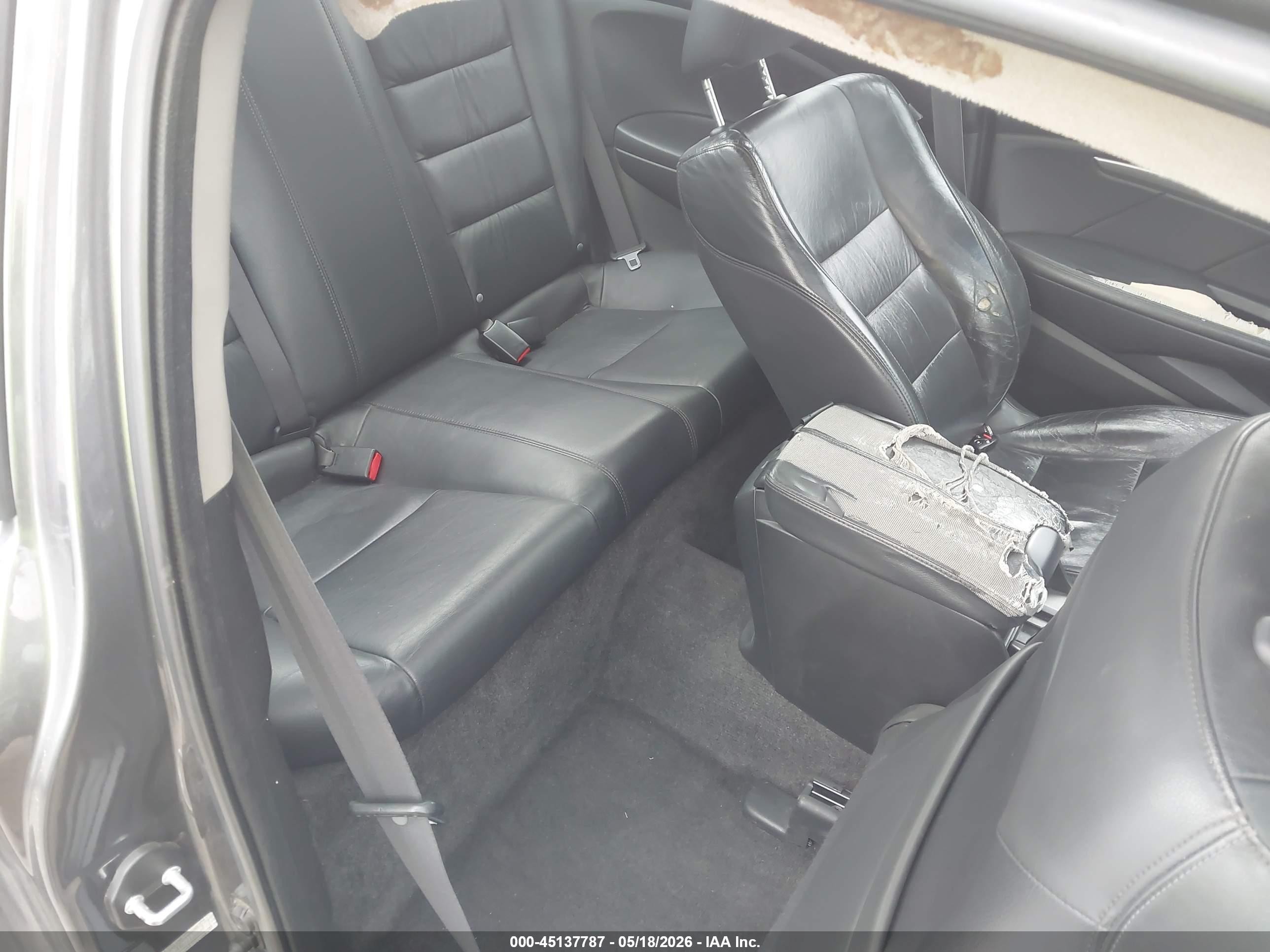 2008 Honda Accord 3.5 Ex-l Gray vin: 1HGCS228X8A013867