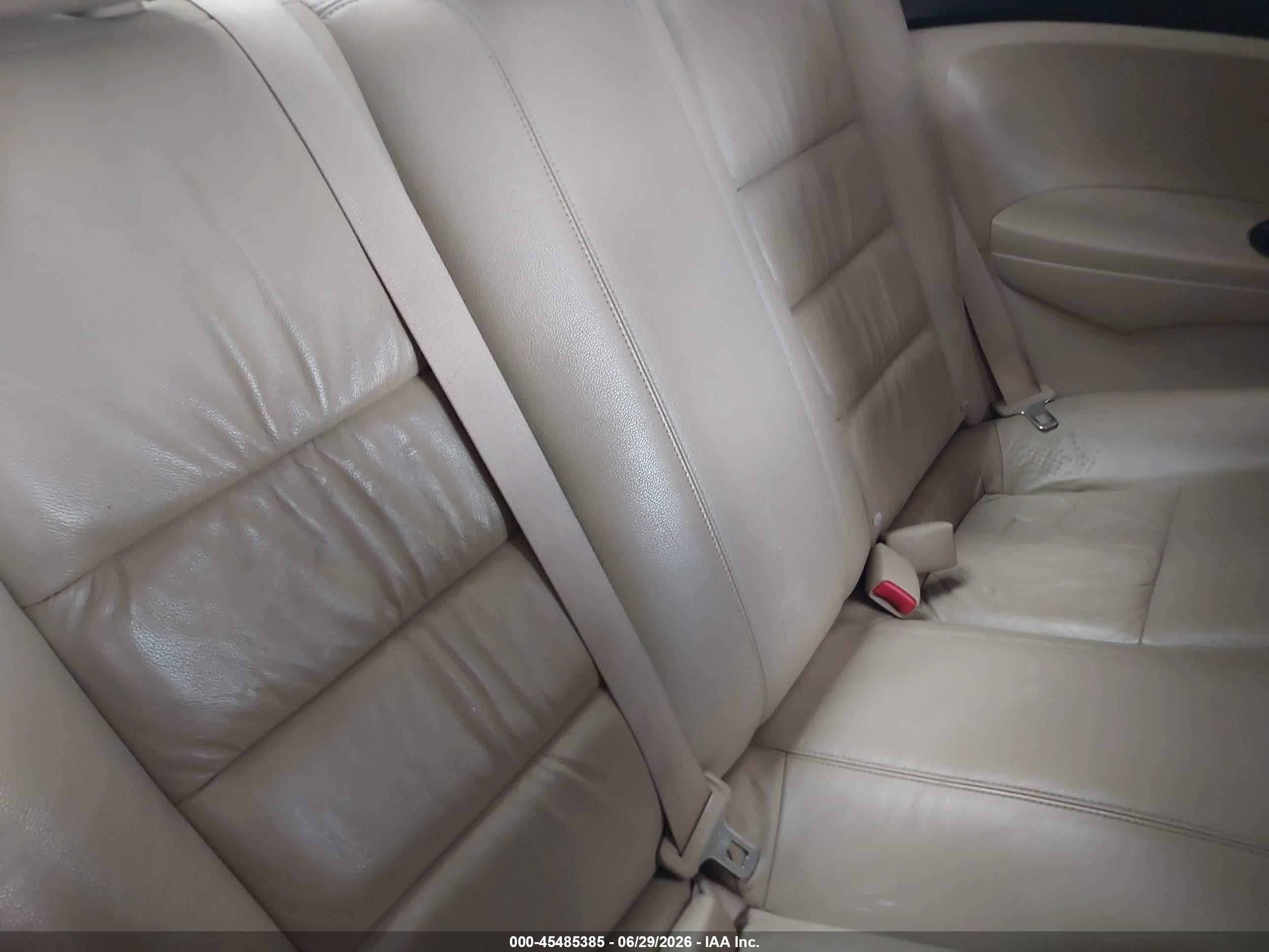 2008 Honda Accord 3.5 Ex-l White vin: 1HGCS228X8A016056
