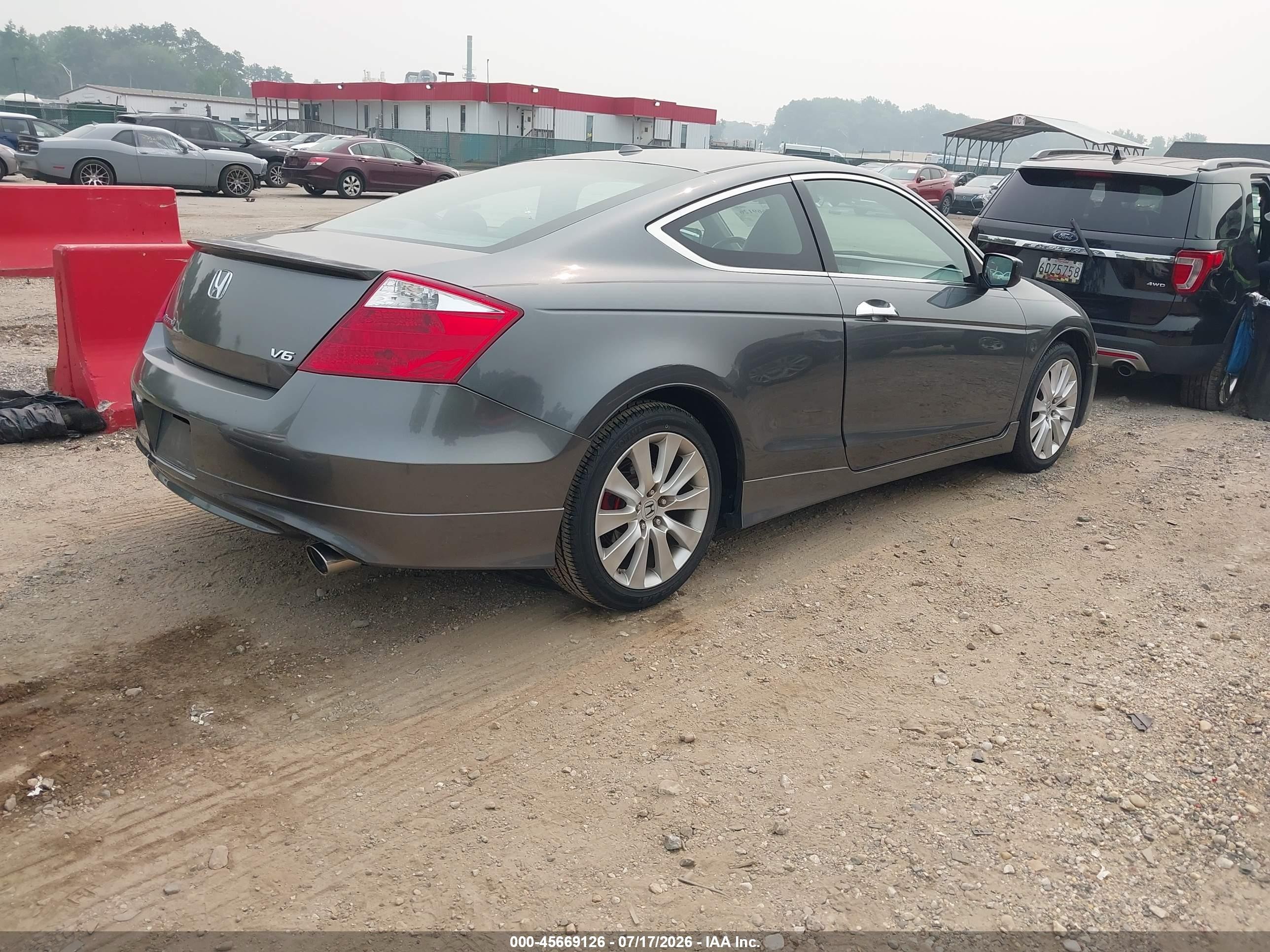 2009 Honda Accord 3.5 Ex-l Gray vin: 1HGCS228X9A000229