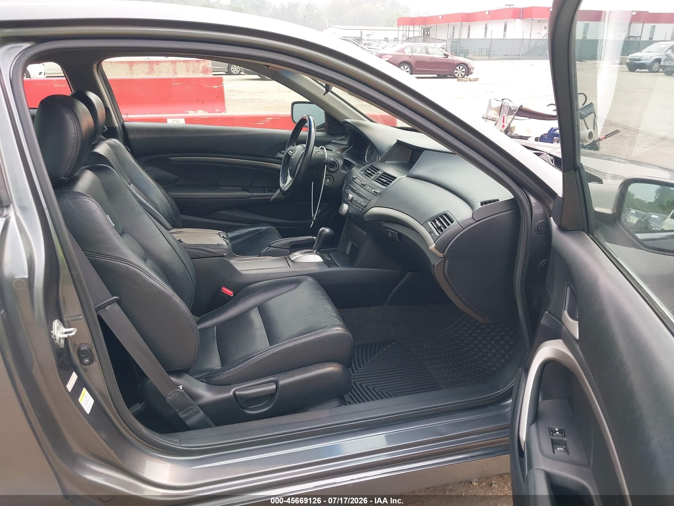2009 Honda Accord 3.5 Ex-l Gray vin: 1HGCS228X9A000229