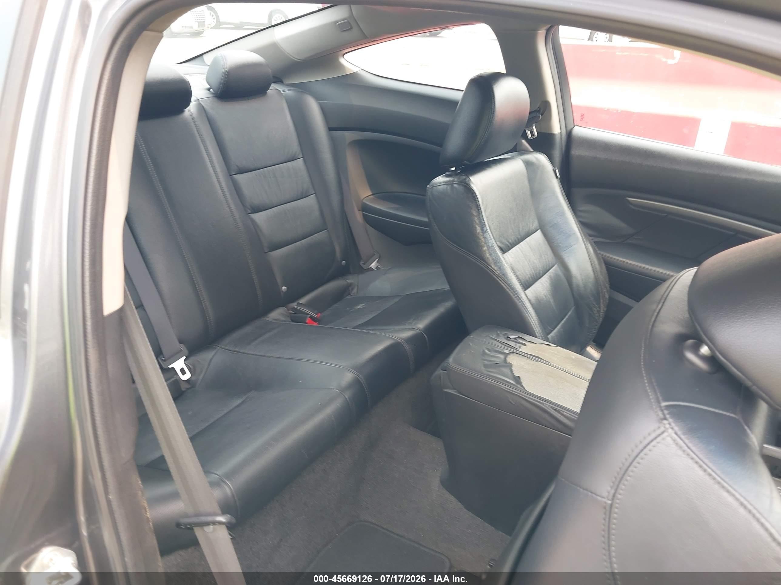 2009 Honda Accord 3.5 Ex-l Gray vin: 1HGCS228X9A000229