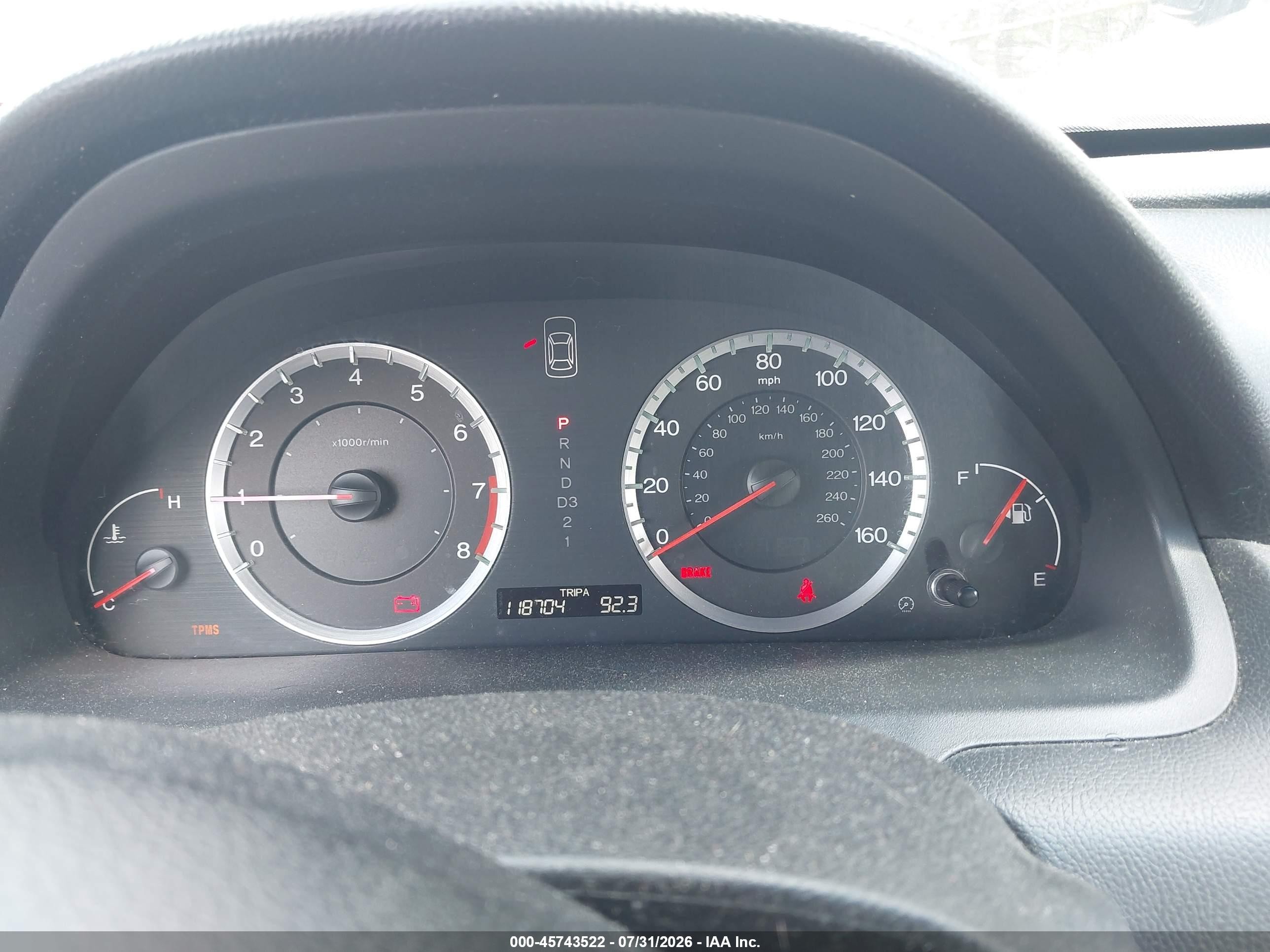 2009 Honda Accord 3.5 Ex-l Белый vin: 1HGCS228X9A003499