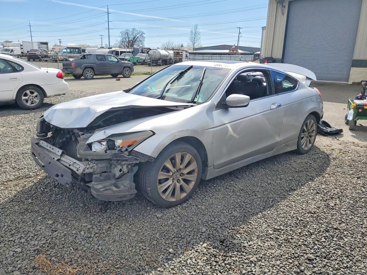 2009 Honda Accord Exl Silver vin: 1HGCS228X9A009738