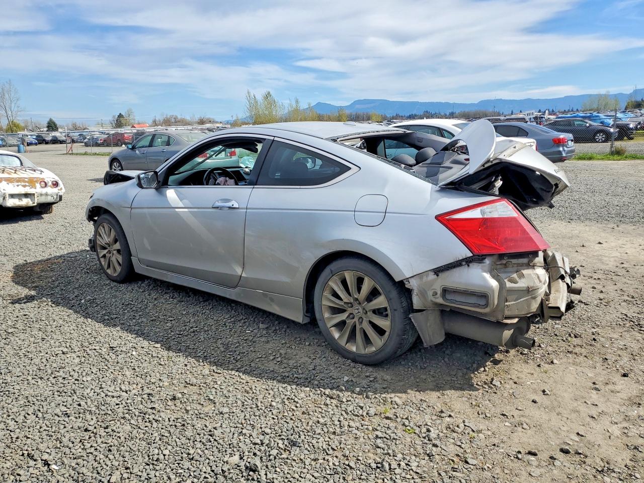 2009 Honda Accord Exl Silver vin: 1HGCS228X9A009738