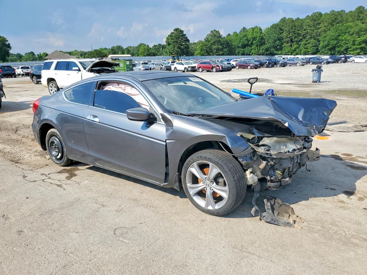 2011 Honda Accord Exl Gray vin: 1HGCS2A80BA008315