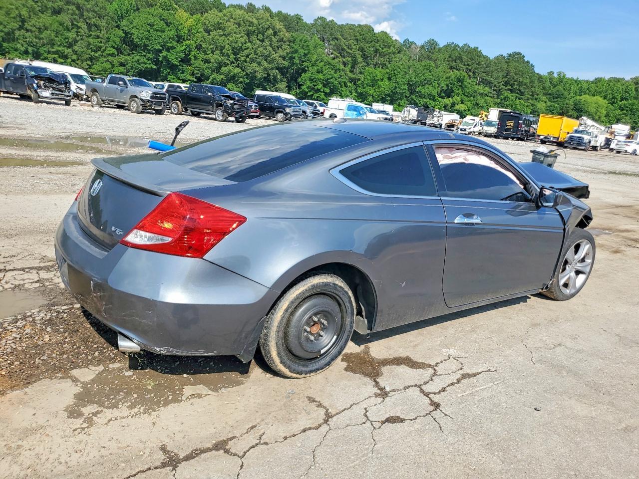 2011 Honda Accord Exl Gray vin: 1HGCS2A80BA008315