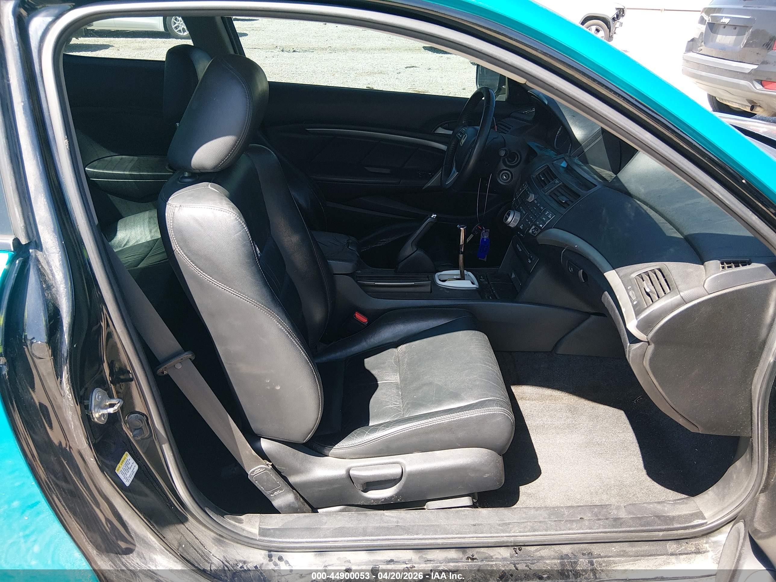 2012 Honda Accord 3.5 Ex-l Teal vin: 1HGCS2A80CA005514