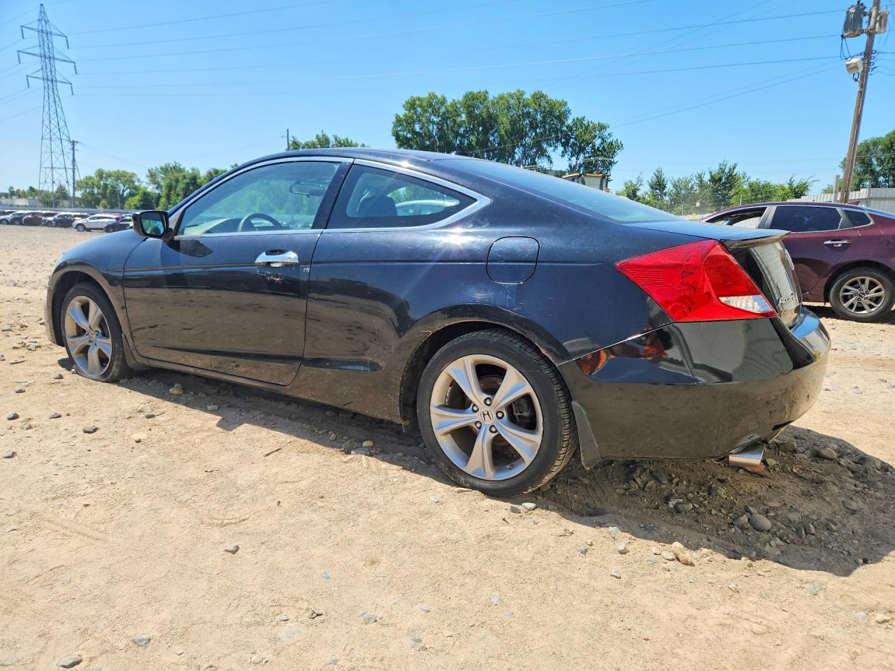 2012 Honda Accord Exl Black vin: 1HGCS2A80CA007778