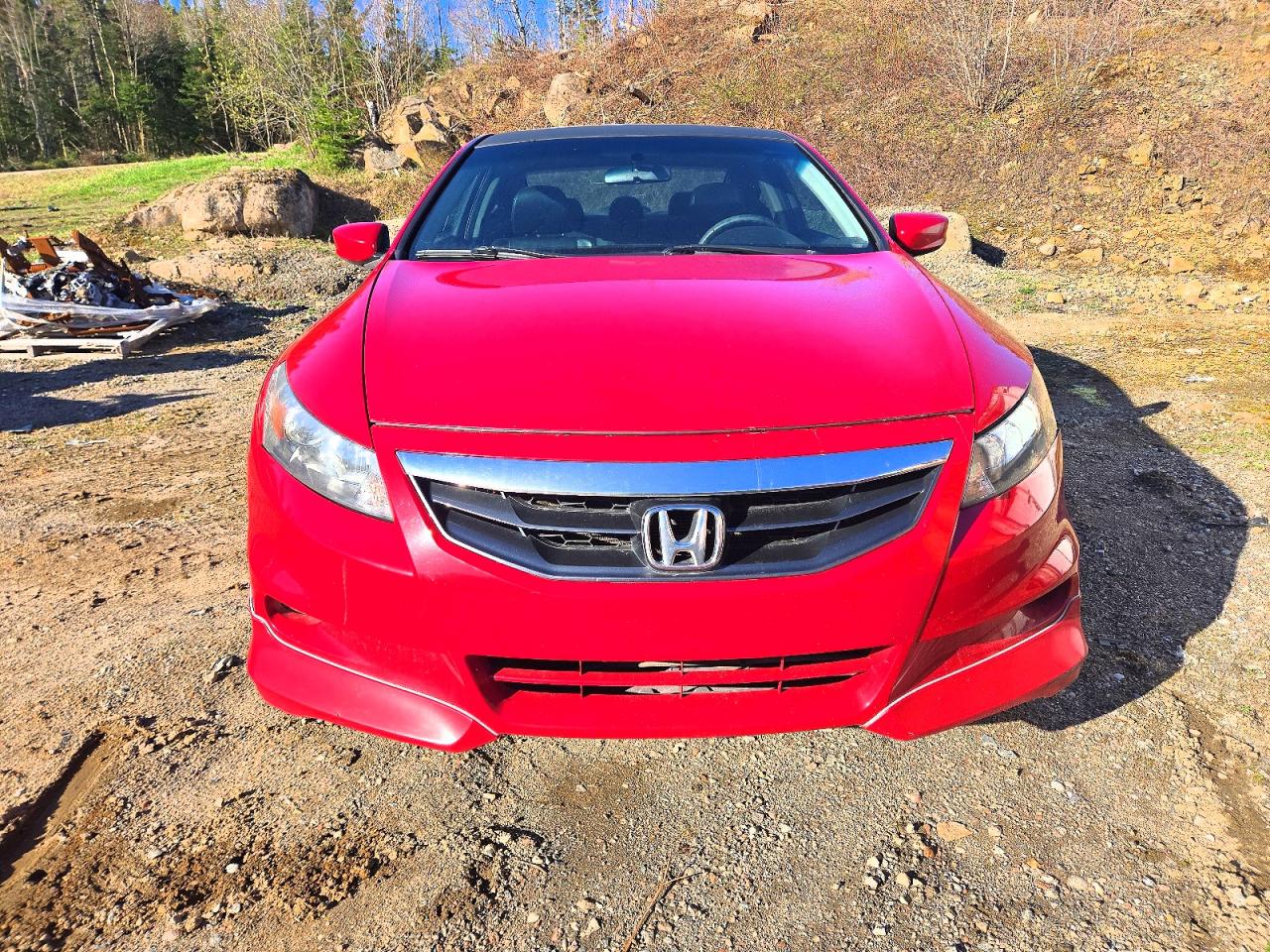2011 Honda Accord Exl Red vin: 1HGCS2A82BA800448