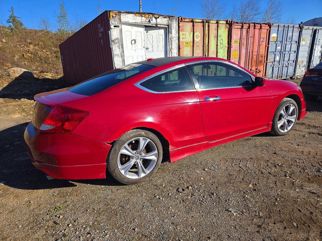 2011 Honda Accord Exl Red vin: 1HGCS2A82BA800448
