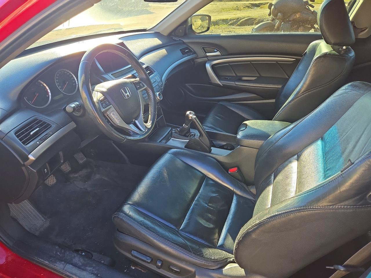 2011 Honda Accord Exl Red vin: 1HGCS2A82BA800448