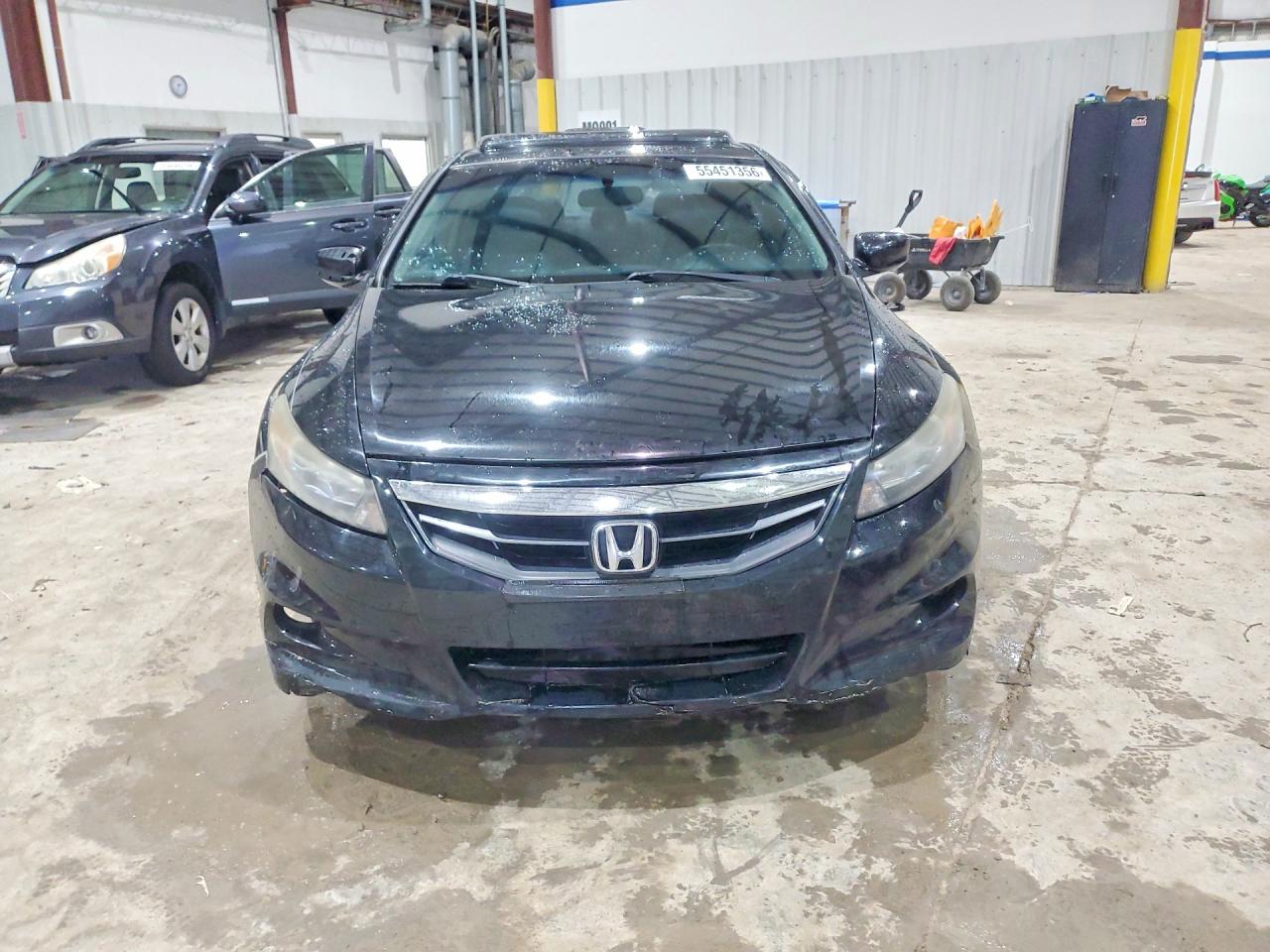 2012 Honda Accord Exl Black vin: 1HGCS2A84CA005810