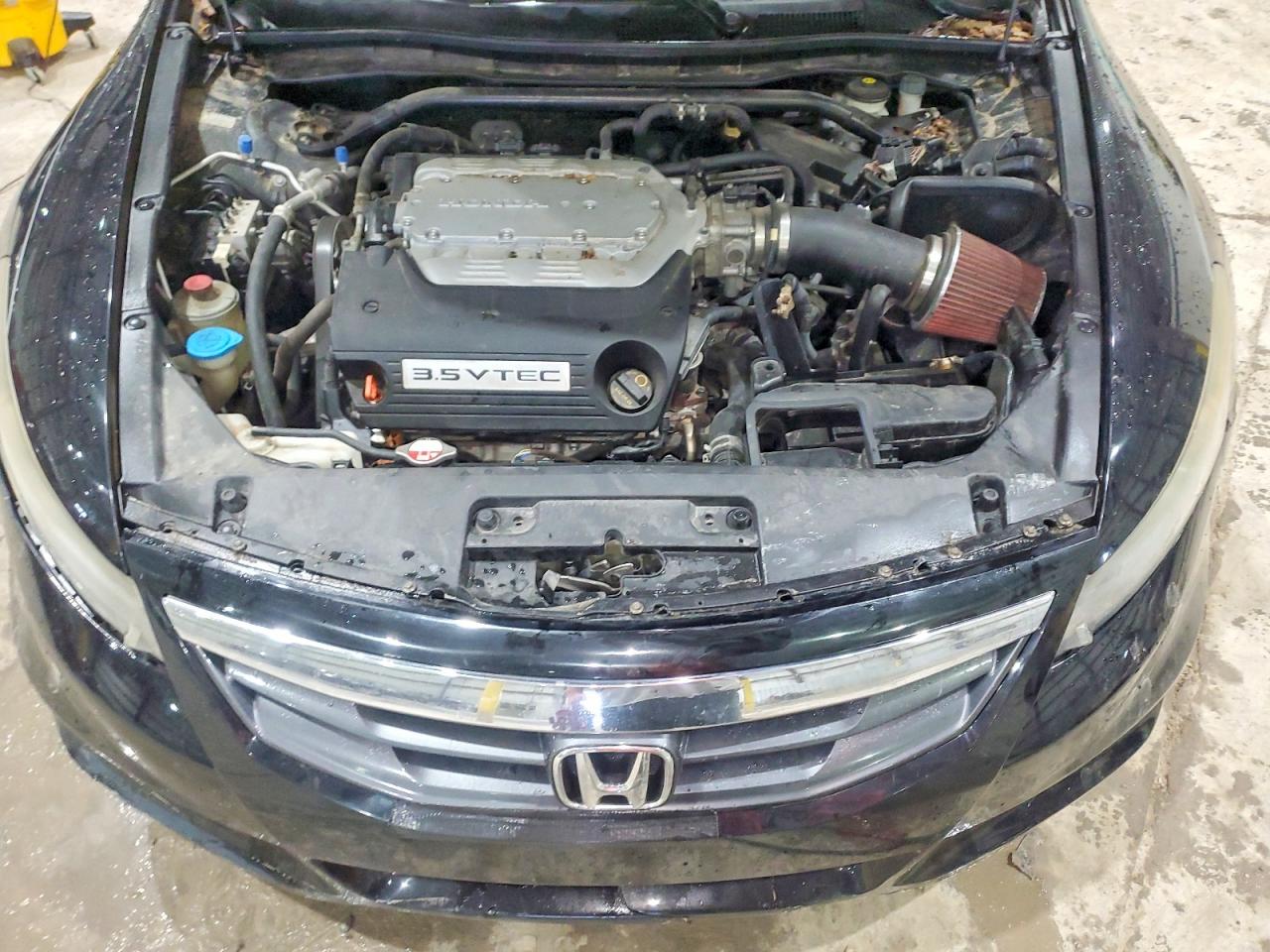 2012 Honda Accord Exl Black vin: 1HGCS2A84CA005810