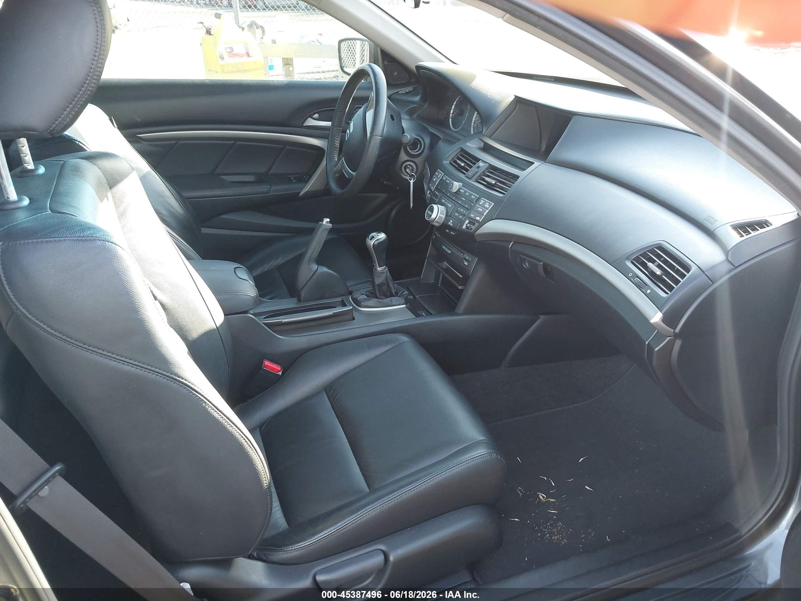 2011 Honda Accord 3.5 Ex-l Gray vin: 1HGCS2A85BA006575