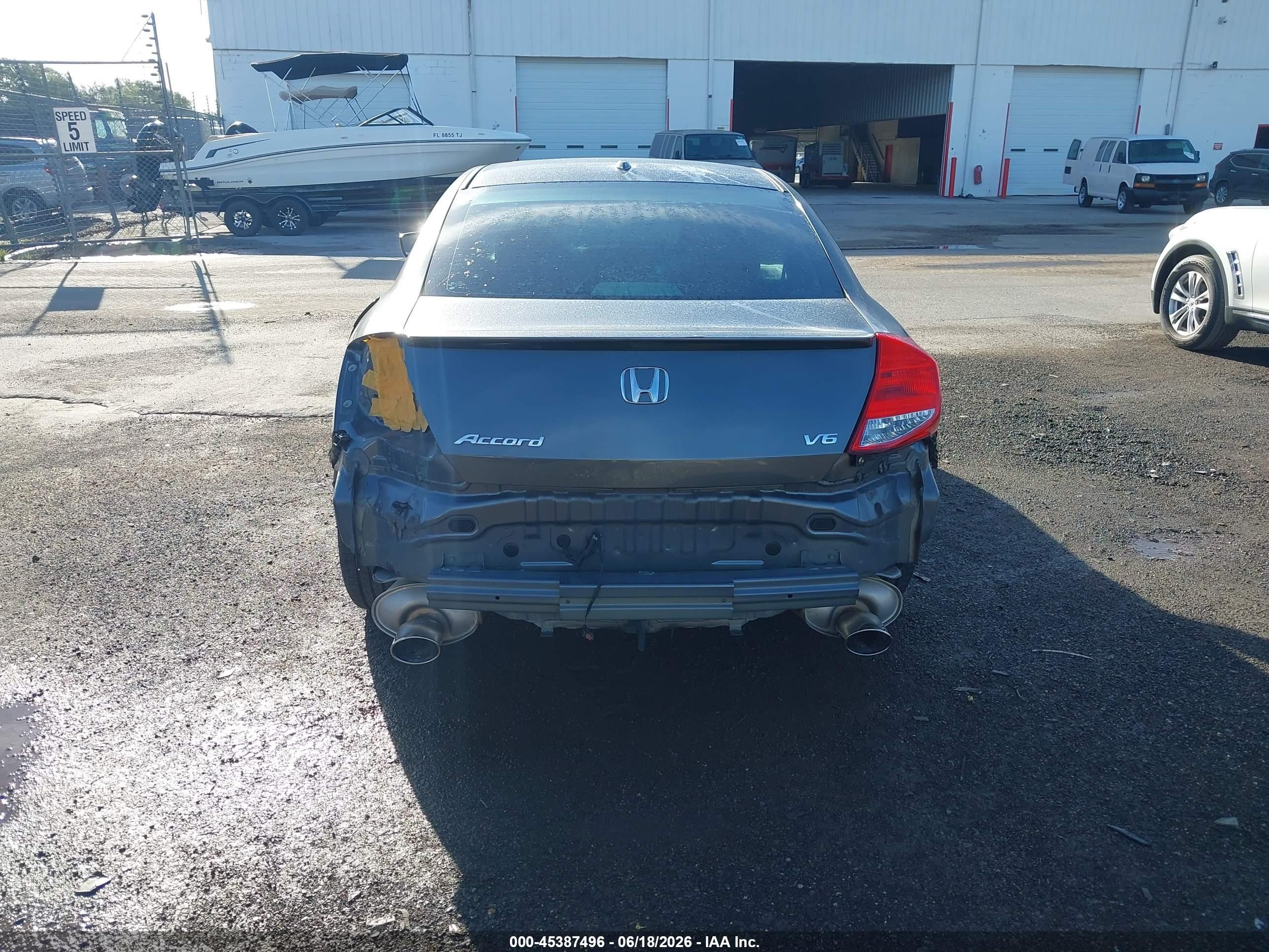 2011 Honda Accord 3.5 Ex-l Gray vin: 1HGCS2A85BA006575