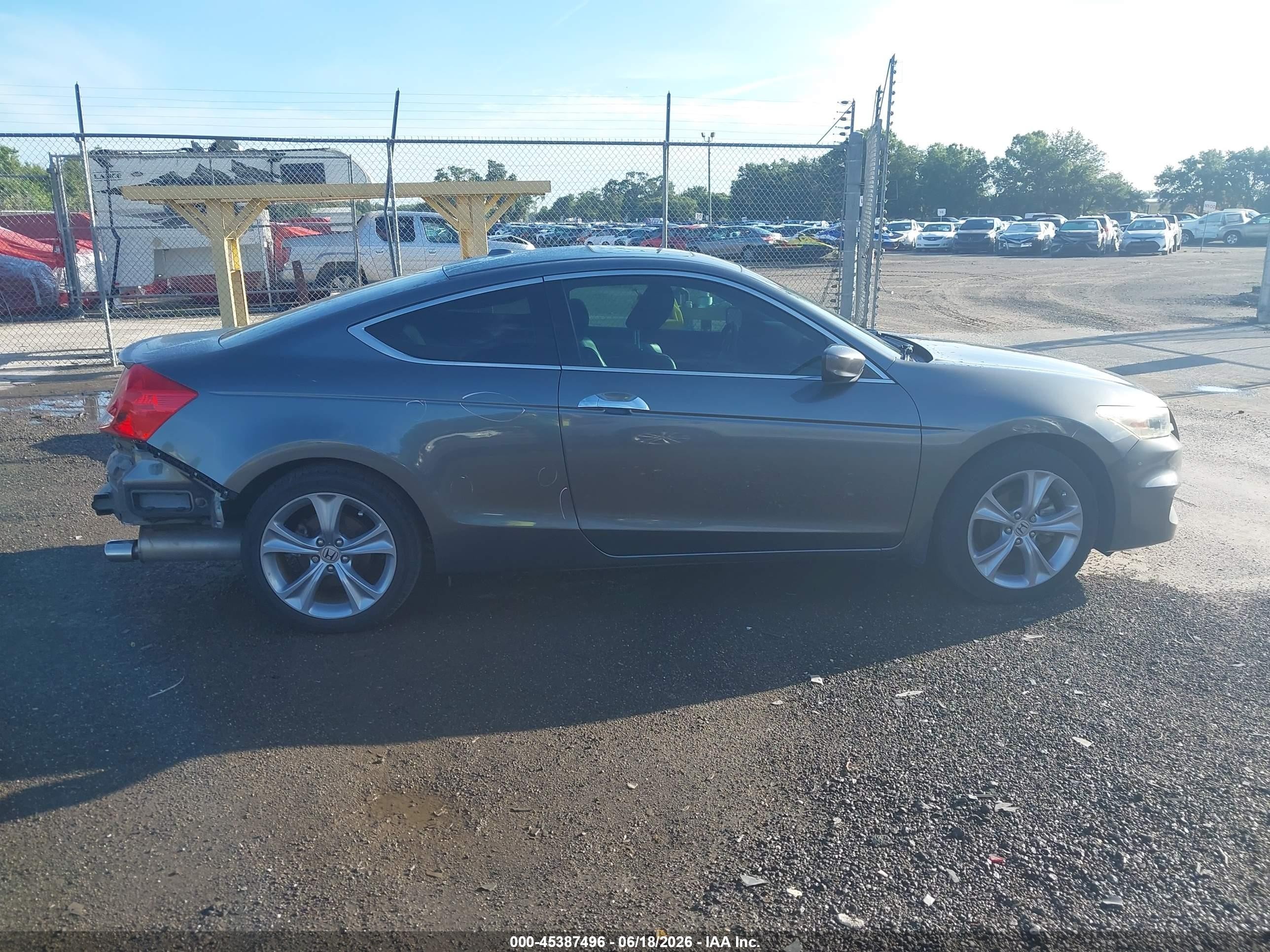 2011 Honda Accord 3.5 Ex-l Gray vin: 1HGCS2A85BA006575
