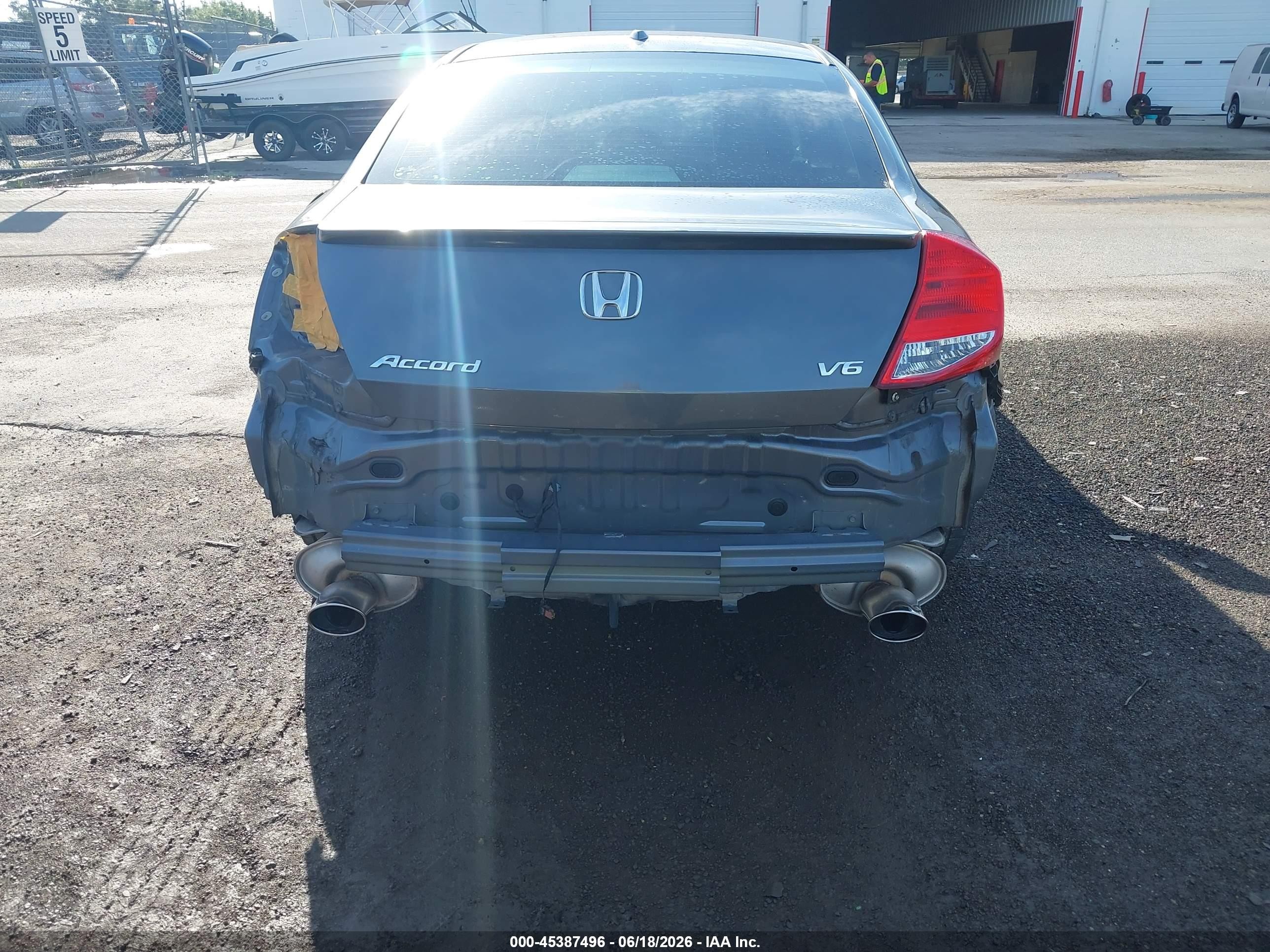 2011 Honda Accord 3.5 Ex-l Gray vin: 1HGCS2A85BA006575