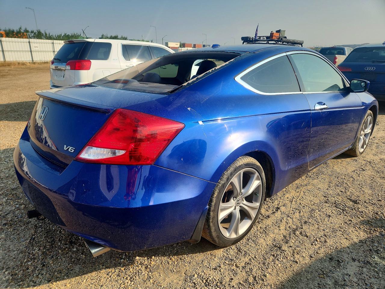 2011 Honda Accord Exl Синий vin: 1HGCS2A85BA800301