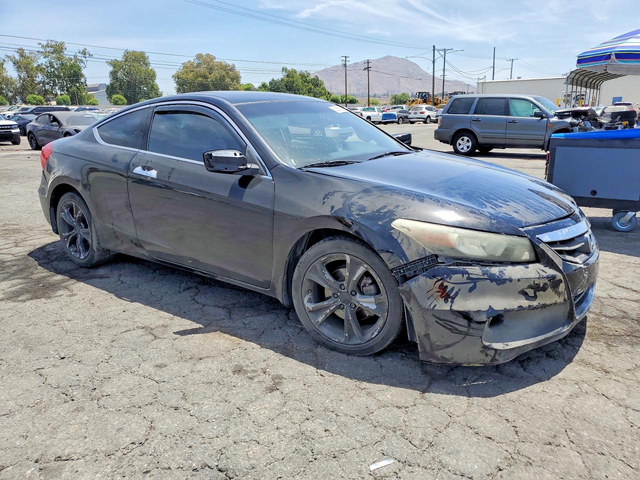 2012 Honda Accord Exl Black vin: 1HGCS2A87CA001833