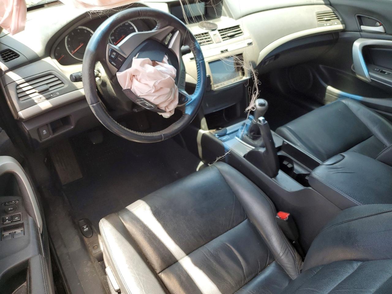 2012 Honda Accord Exl Black vin: 1HGCS2A87CA001833