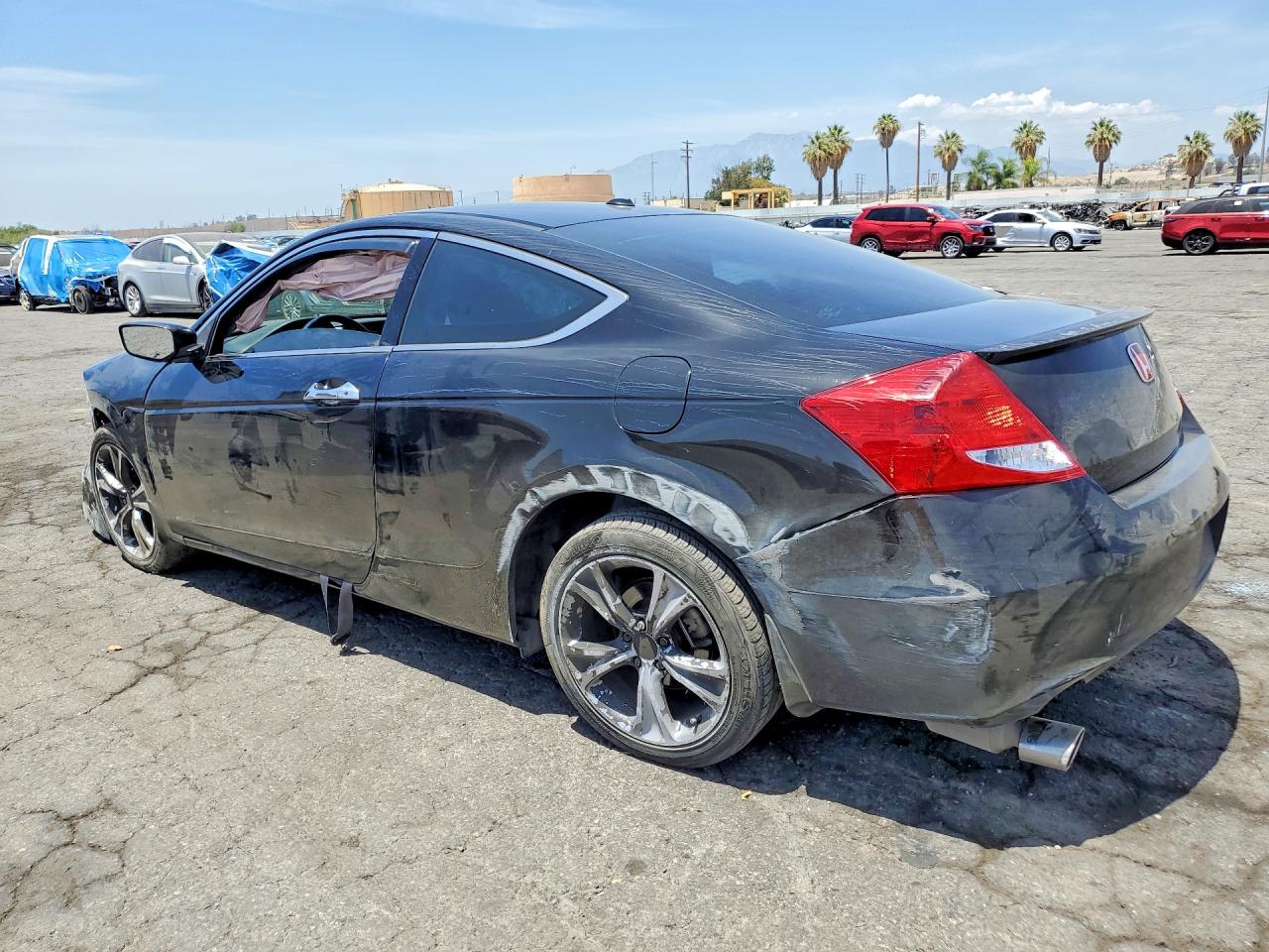 2012 Honda Accord Exl Black vin: 1HGCS2A87CA001833