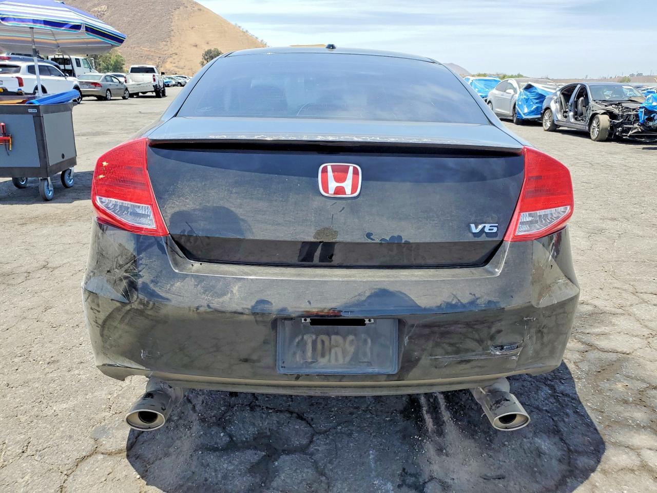 2012 Honda Accord Exl Black vin: 1HGCS2A87CA001833