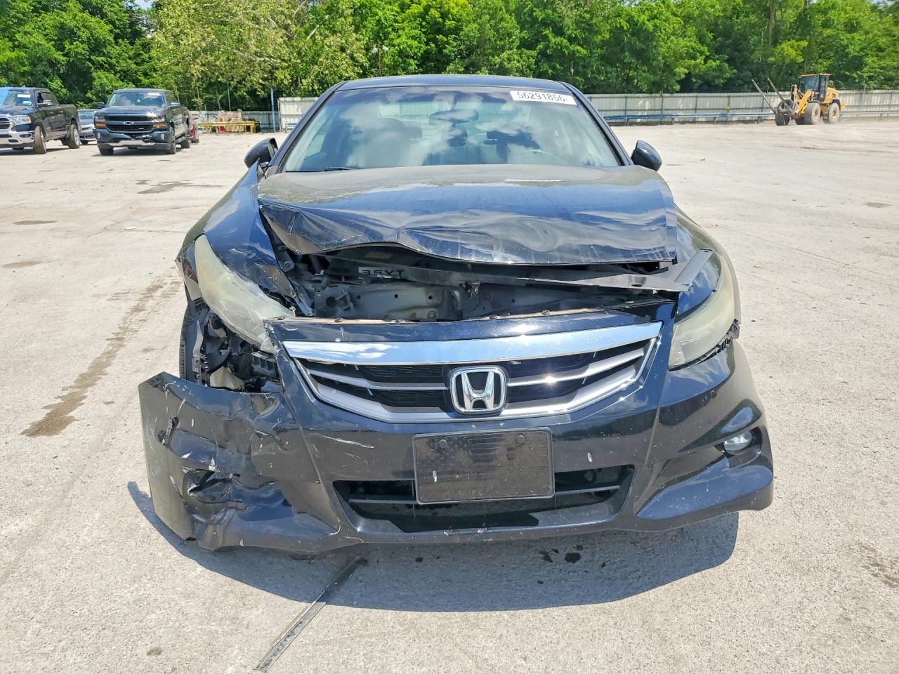 2012 Honda Accord Exl Black vin: 1HGCS2A88CA000027