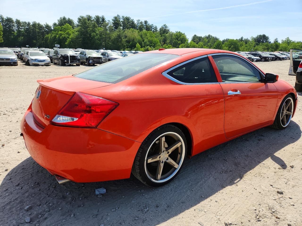 2011 Honda Accord Exl Orange vin: 1HGCS2A89BA005879