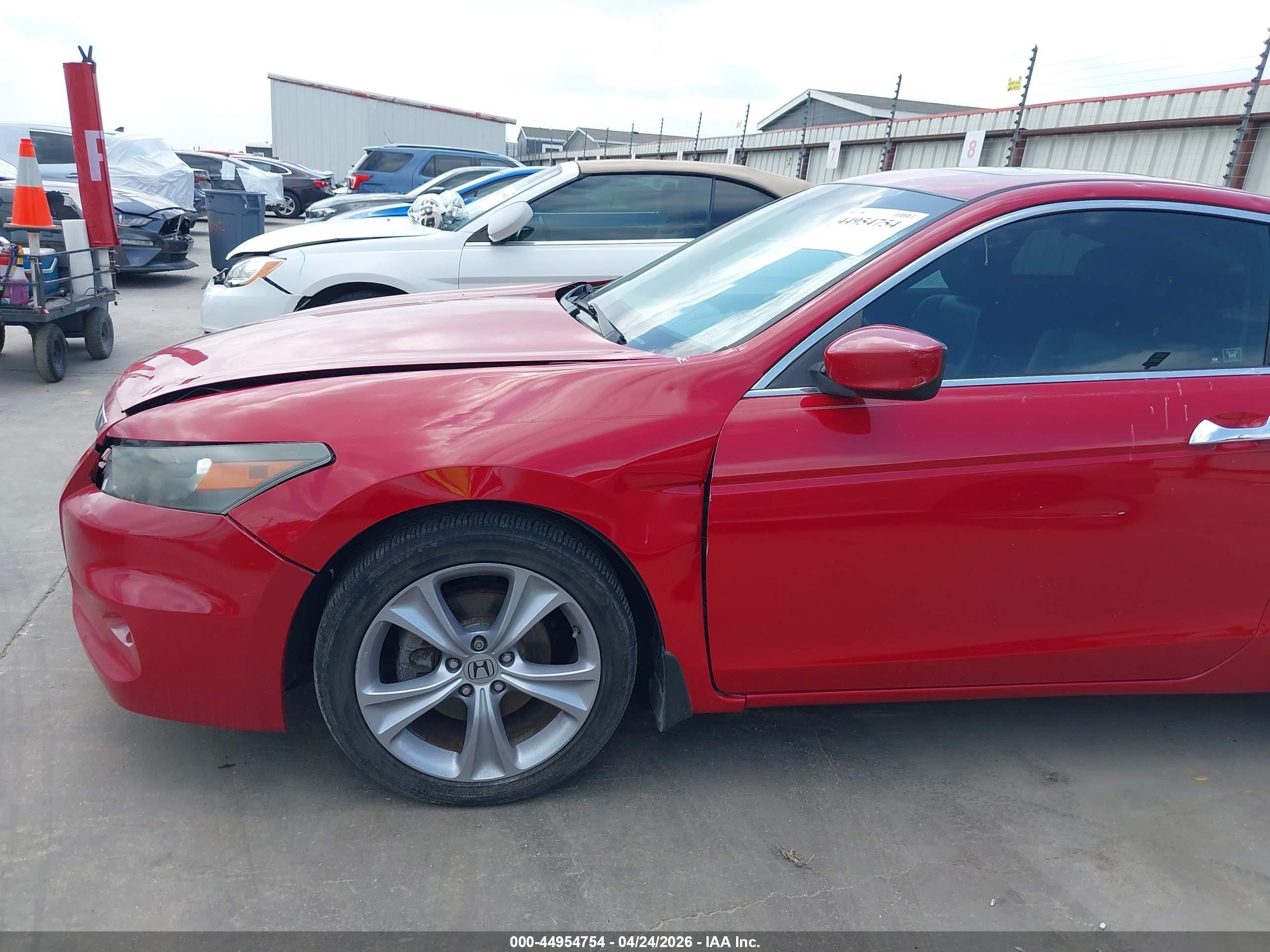 2012 Honda Accord 3.5 Ex-l Красный vin: 1HGCS2A89CA002367