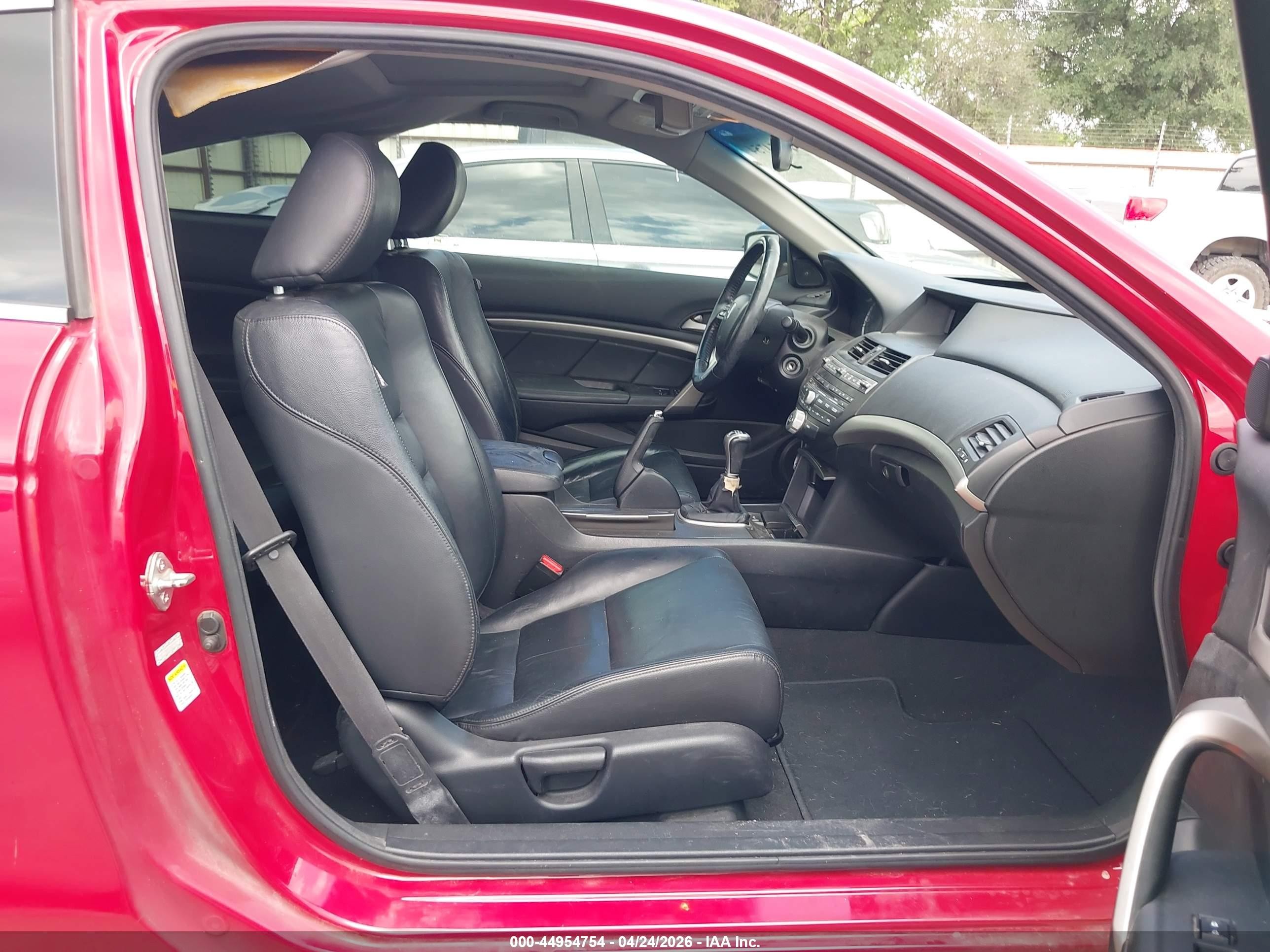 2012 Honda Accord 3.5 Ex-l Красный vin: 1HGCS2A89CA002367