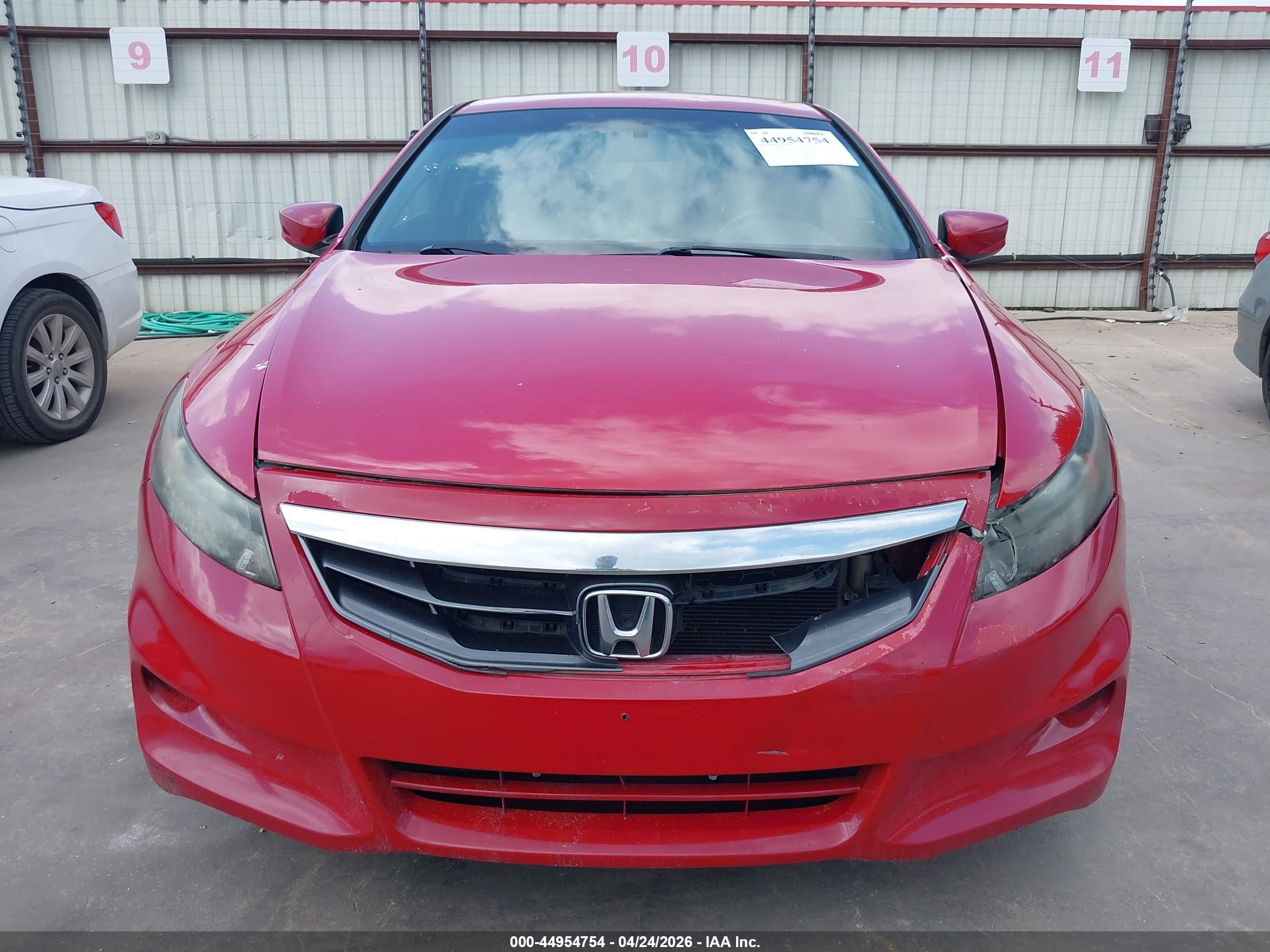 2012 Honda Accord 3.5 Ex-l Красный vin: 1HGCS2A89CA002367