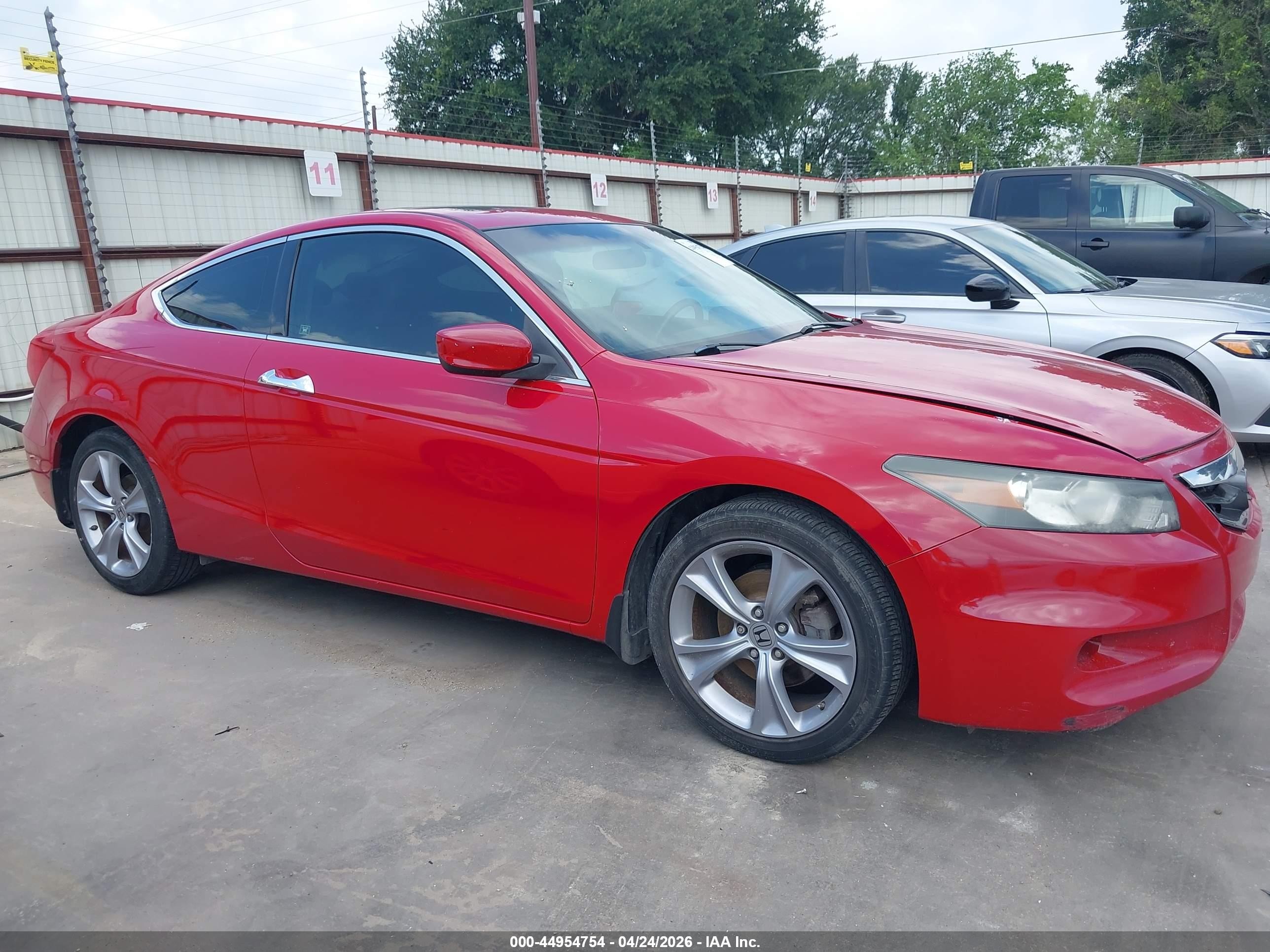 2012 Honda Accord 3.5 Ex-l Красный vin: 1HGCS2A89CA002367
