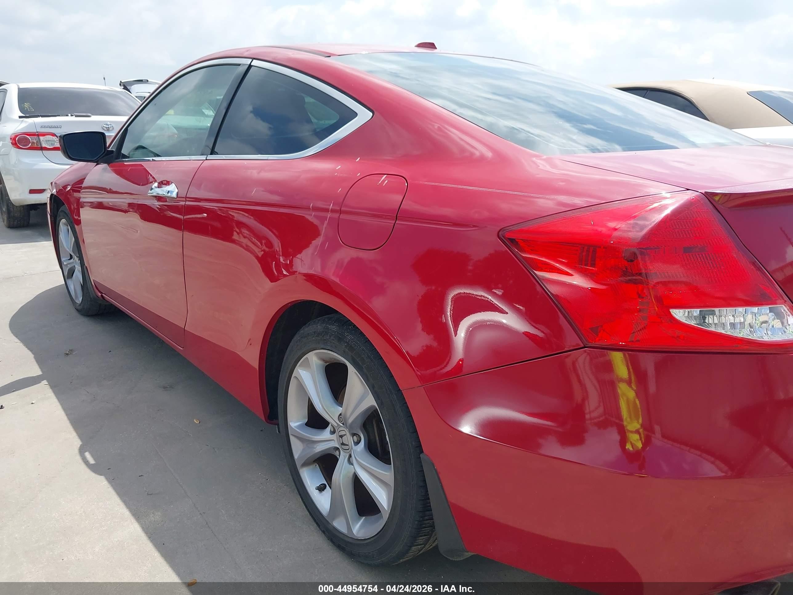2012 Honda Accord 3.5 Ex-l Красный vin: 1HGCS2A89CA002367