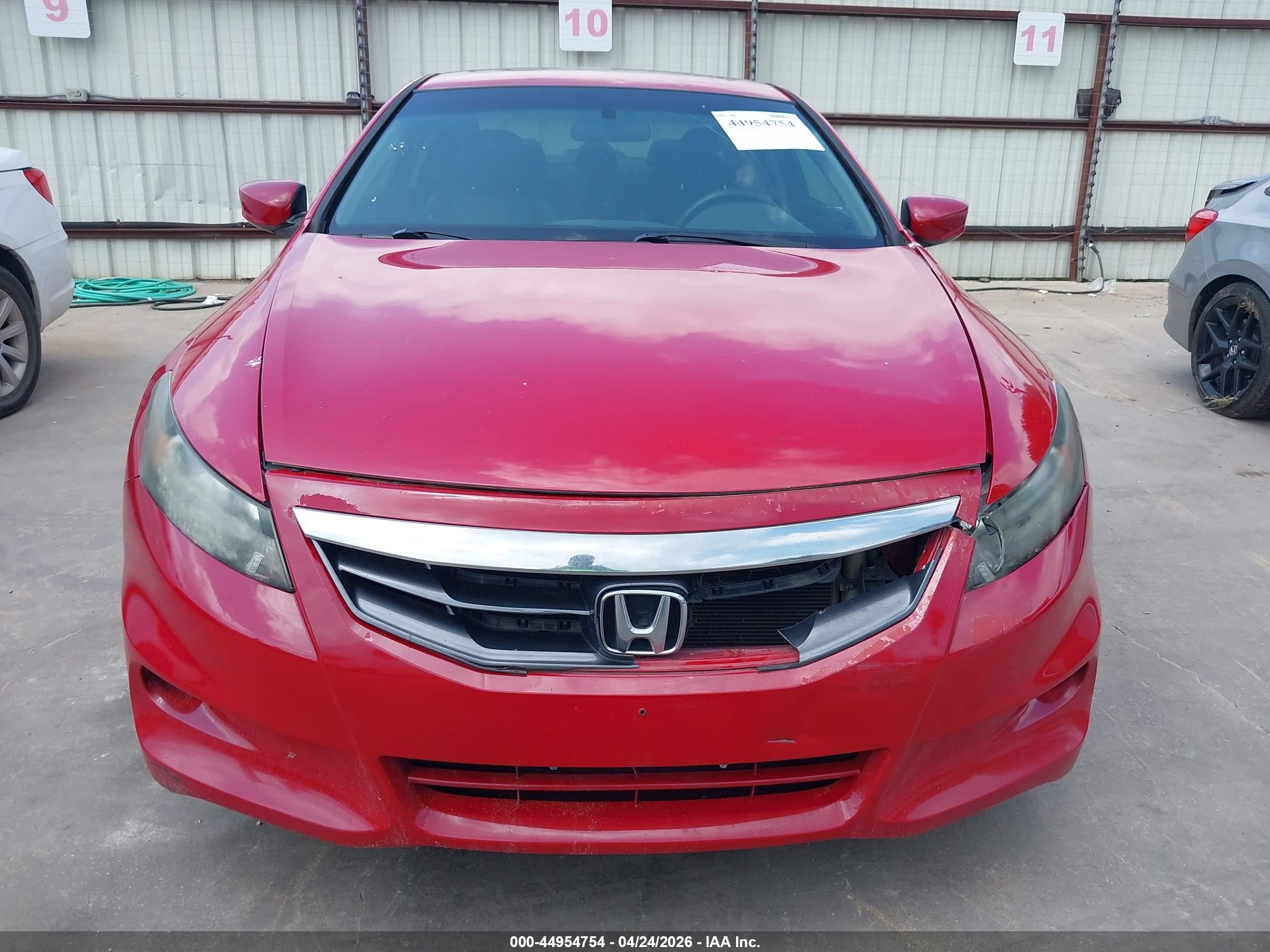 2012 Honda Accord 3.5 Ex-l Красный vin: 1HGCS2A89CA002367