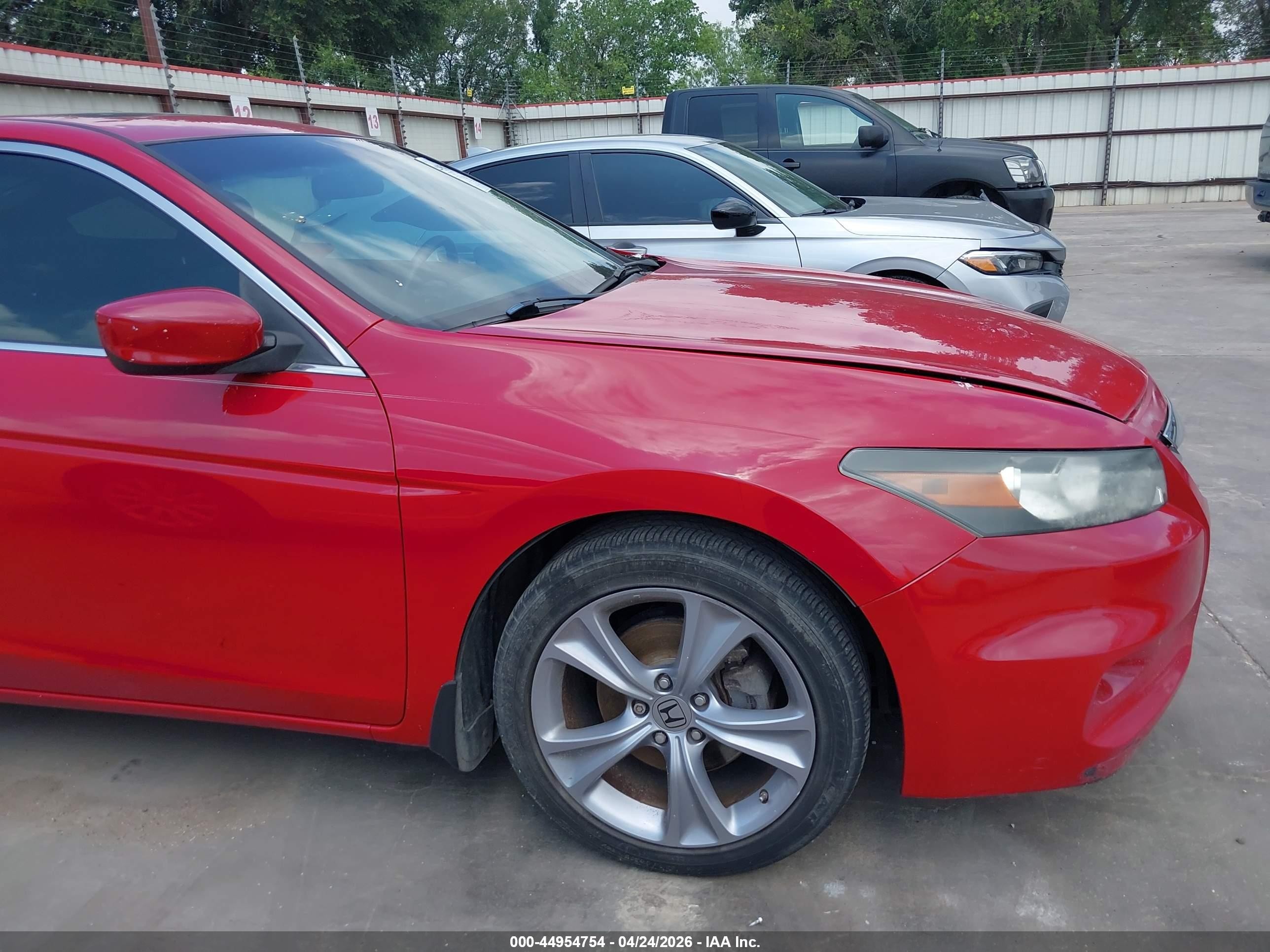 2012 Honda Accord 3.5 Ex-l Красный vin: 1HGCS2A89CA002367