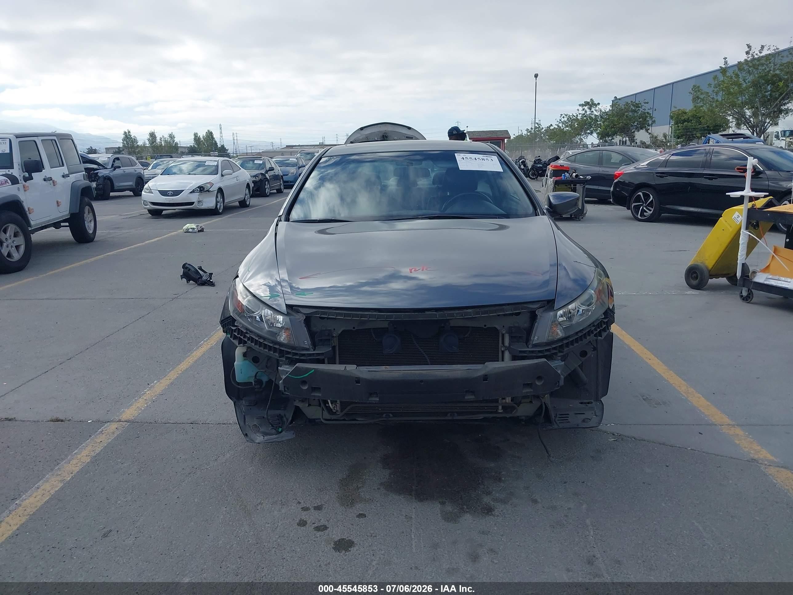 2012 Honda Accord 3.5 Ex-l Gray vin: 1HGCS2A89CA008489