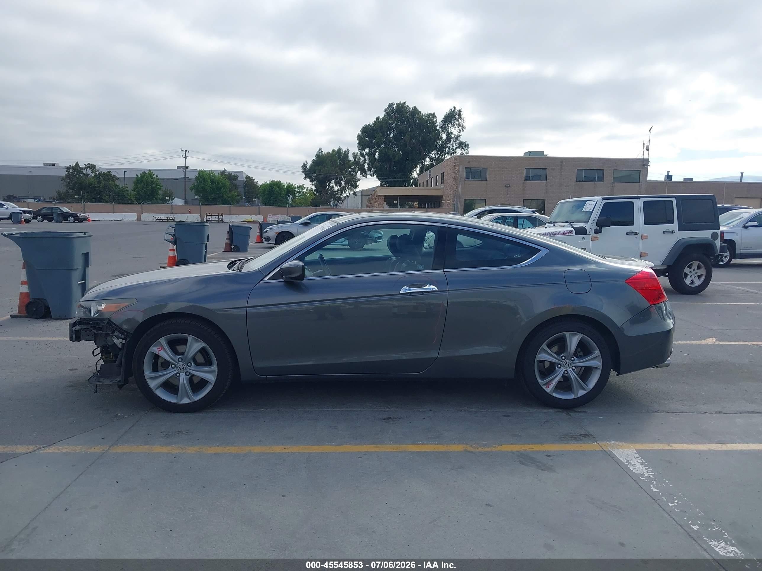 2012 Honda Accord 3.5 Ex-l Gray vin: 1HGCS2A89CA008489