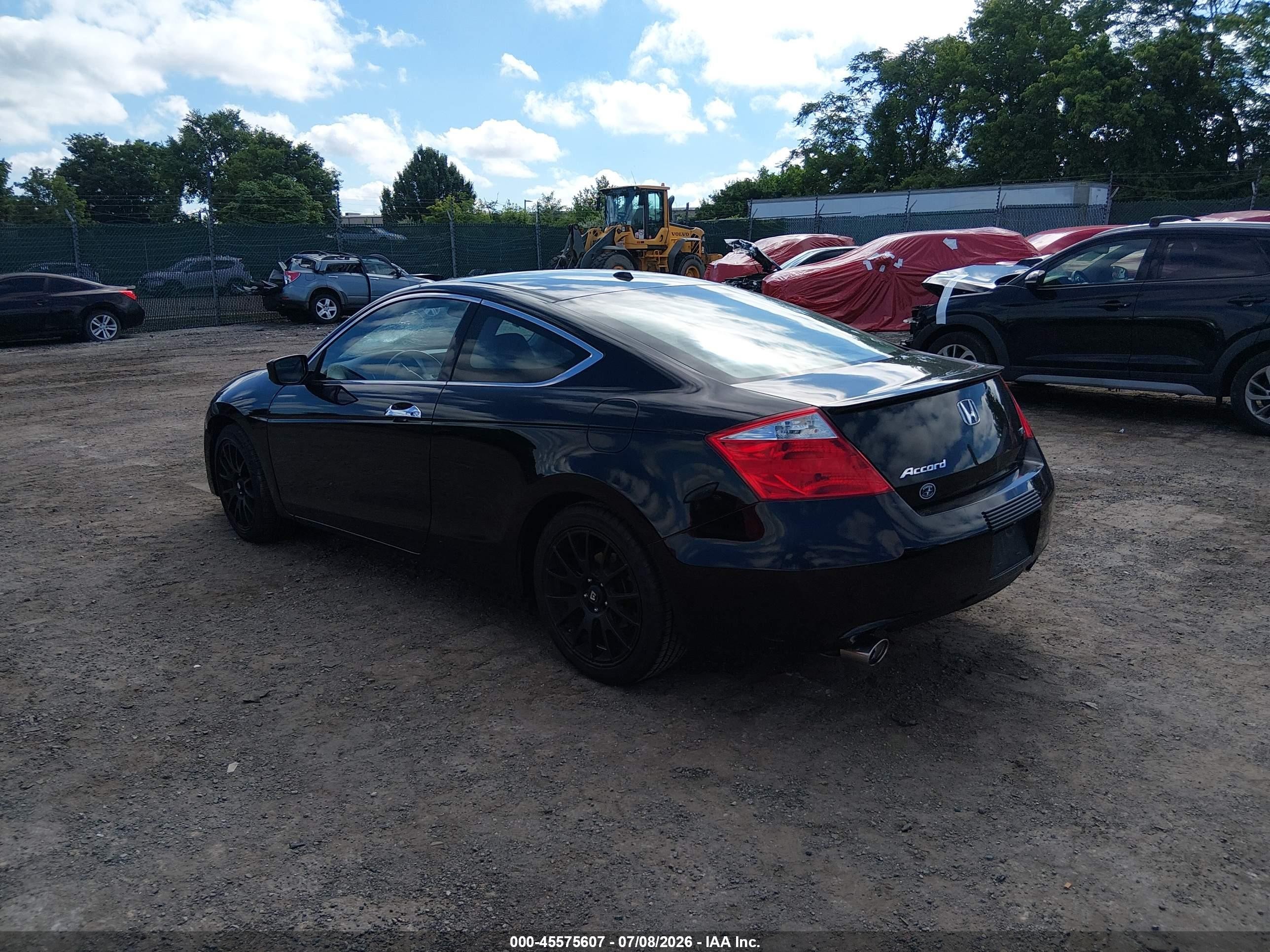 2010 Honda Accord 3.5 Ex-l Black vin: 1HGCS2B80AA004424