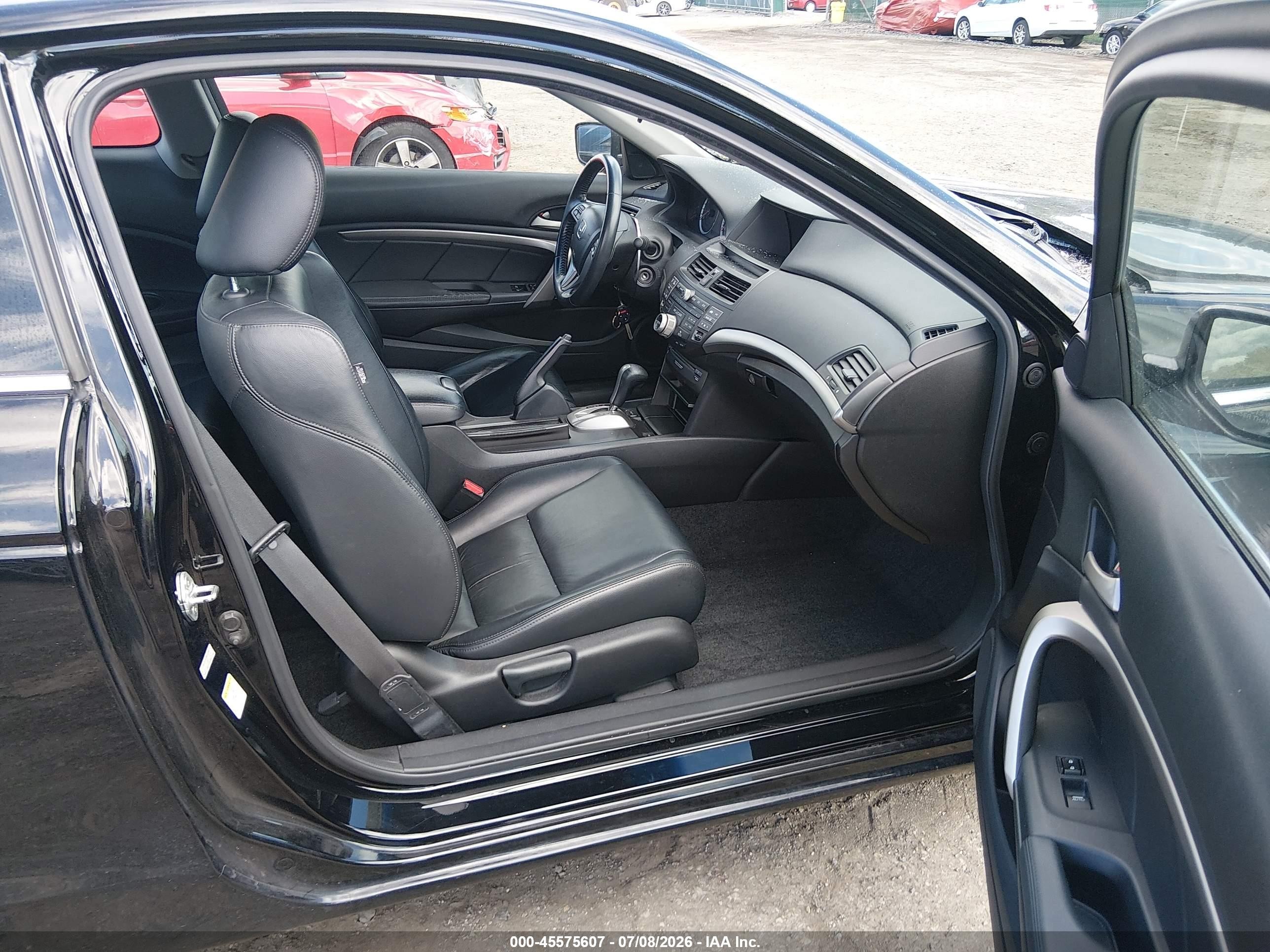 2010 Honda Accord 3.5 Ex-l Black vin: 1HGCS2B80AA004424