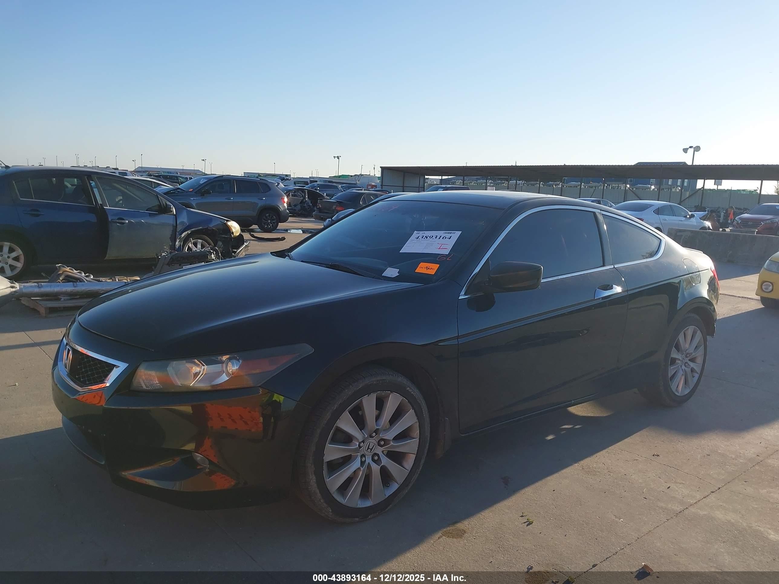 2010 Honda Accord 3.5 Ex-l Black vin: 1HGCS2B80AA008702