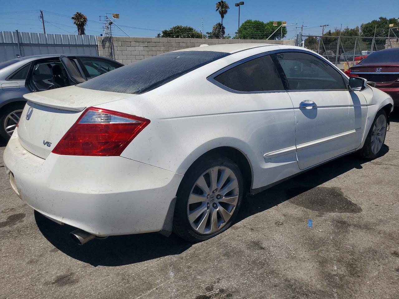 2010 Honda Accord Exl White vin: 1HGCS2B80AA009316