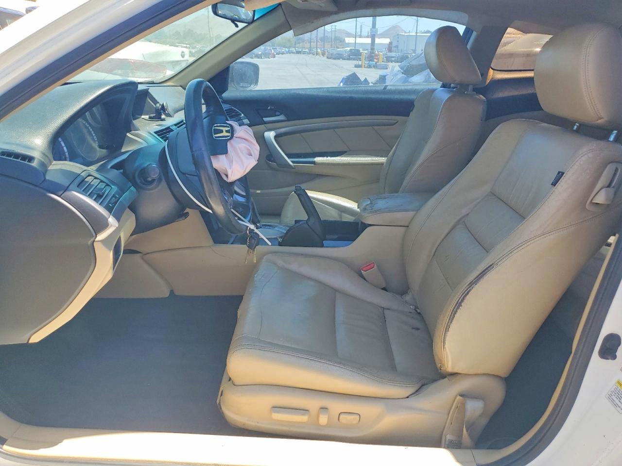 2010 Honda Accord Exl White vin: 1HGCS2B80AA009316