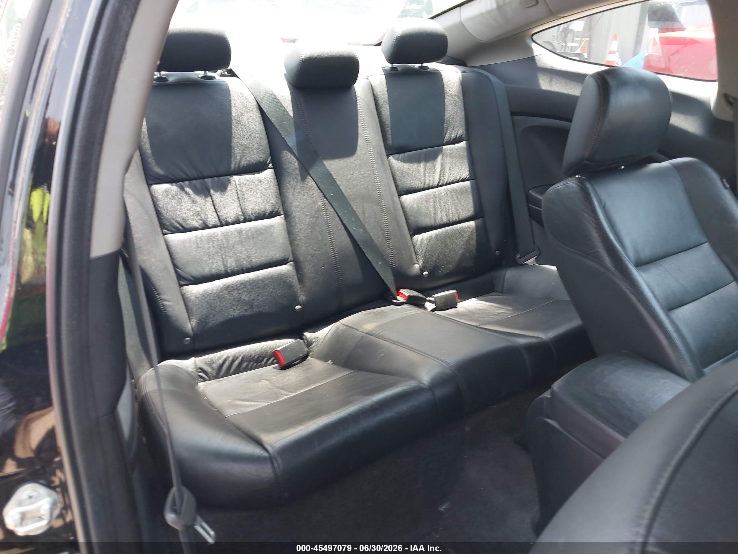 2011 Honda Accord 3.5 Ex-l Black vin: 1HGCS2B80BA002643